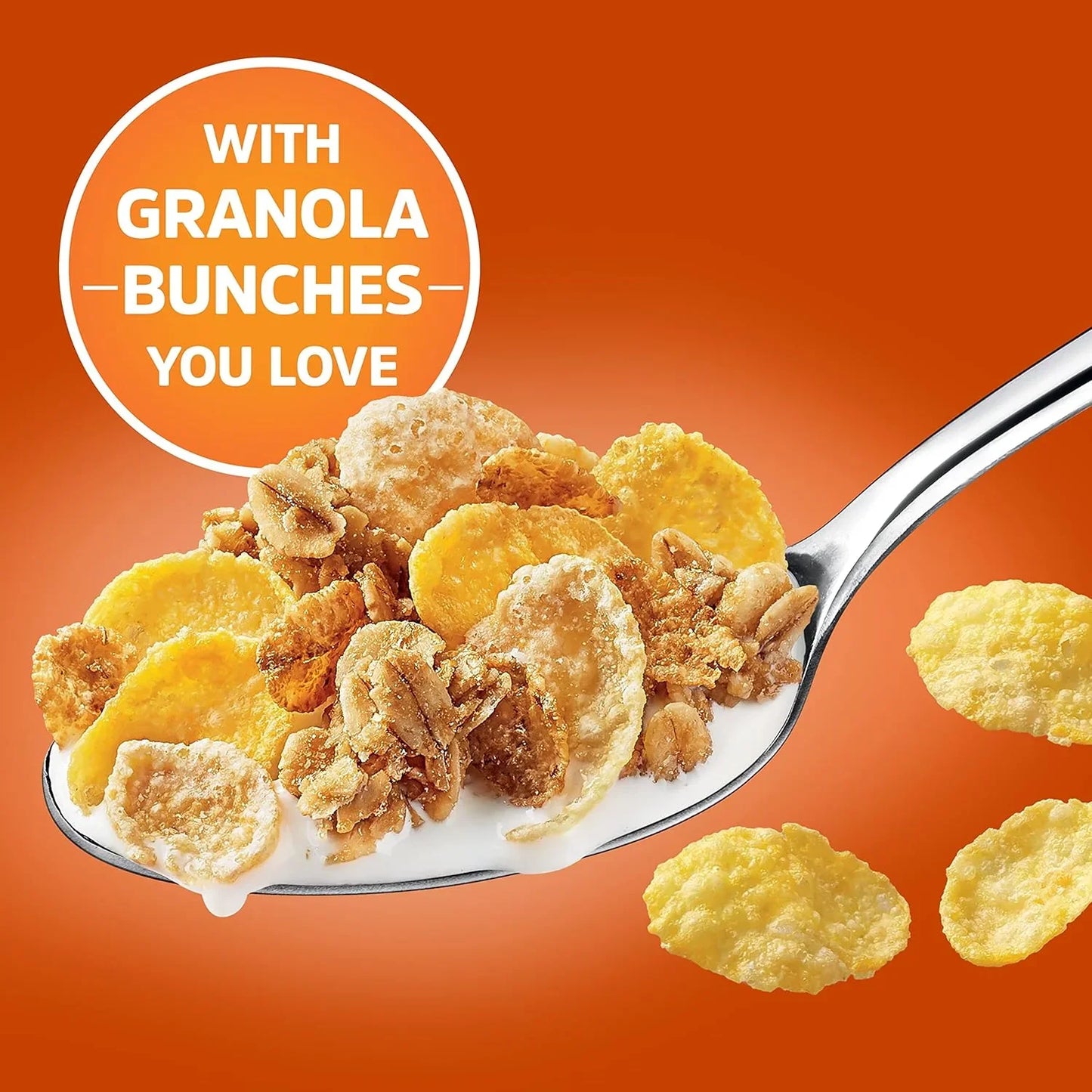 Honey Bunches of Oats Crunchy Honey Roasted Cereal - 18 Ounce Box of Deliciously Nutritious Breakfast - Big Mart USA
