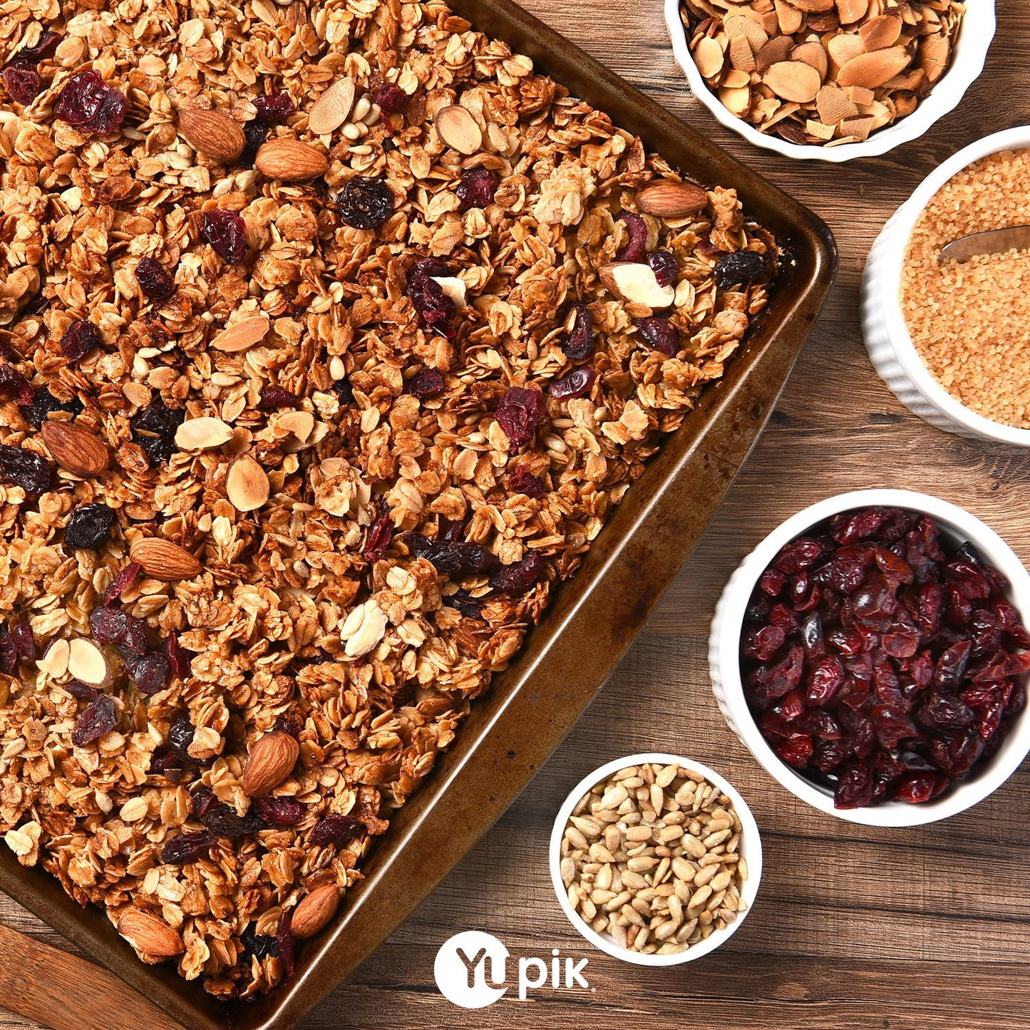 Yupik Raw Pecans, Medium Pieces, 2.2 Lb (35.2 Oz), Kosher, Gluten-Free, Vegan, Chopped Crunchy Nuts, Unsalted, Unroasted, Source of Fiber, Healthy Snacks, Ideal for Baking, Cooking & Topping - Big Mart USA