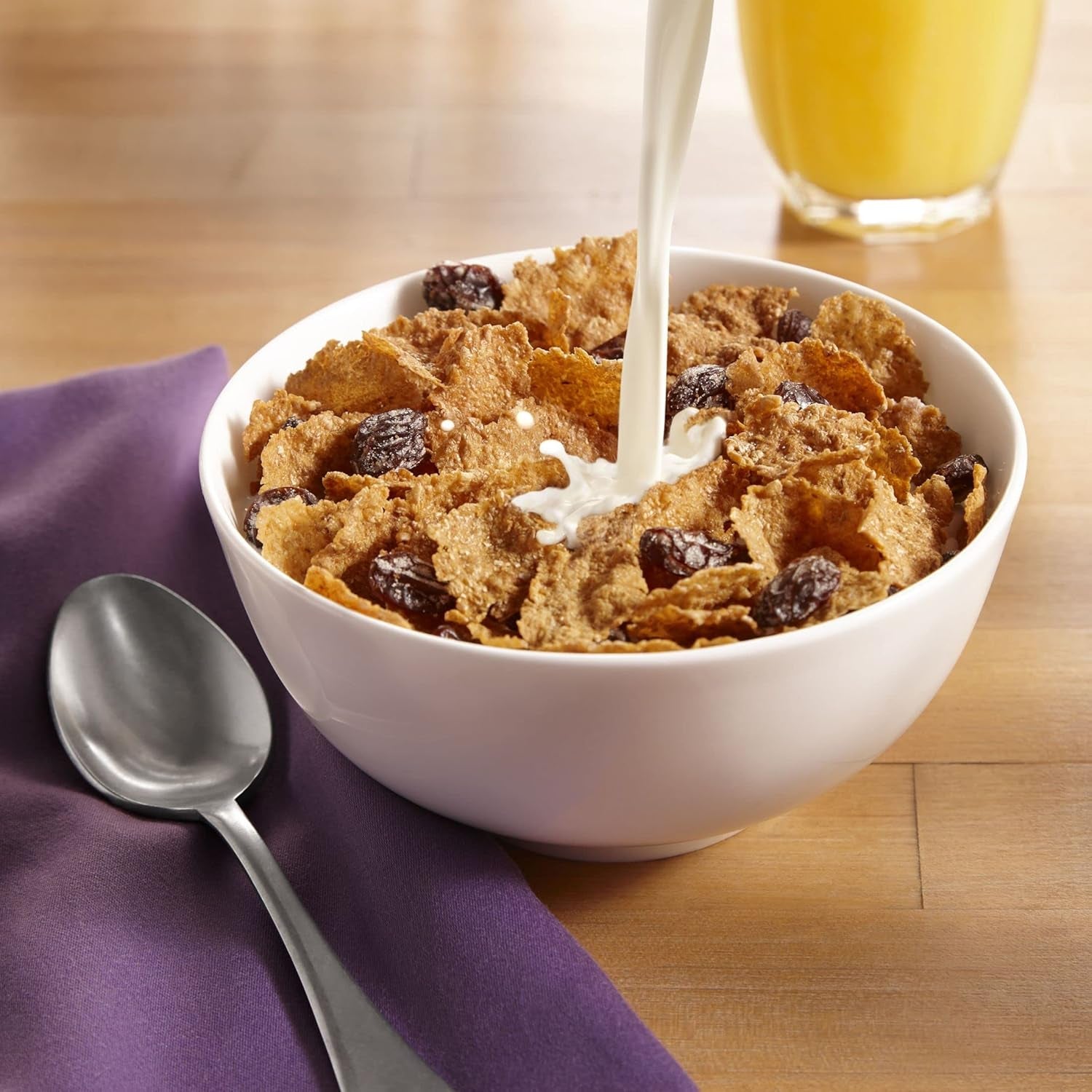 Kellogg's Original Raisin Bran Breakfast Cereal, 1.52 oz (70 Count) - Big Mart USA