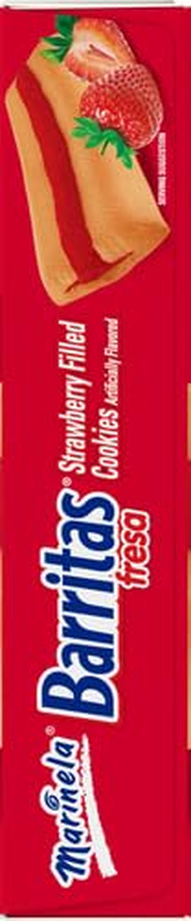 Marinela Barritas Fresa Strawberry Soft Filled Cookie Bar 1 Pack (8 Count) - Big Mart USA