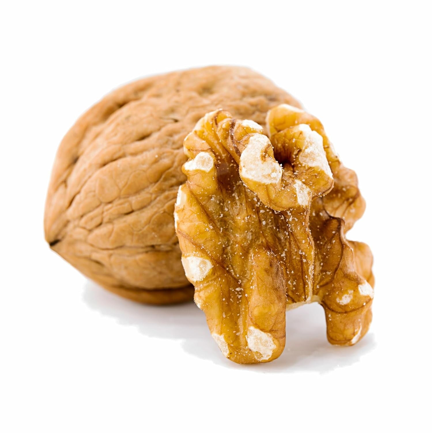 Crazy Nuts | California Grown Whole Walnuts in Shell, 5Lb | Raw Walnuts Whole Bulk, Walnuts for Squirrels, Nuts in Shells for Squirrels - Big Mart USA