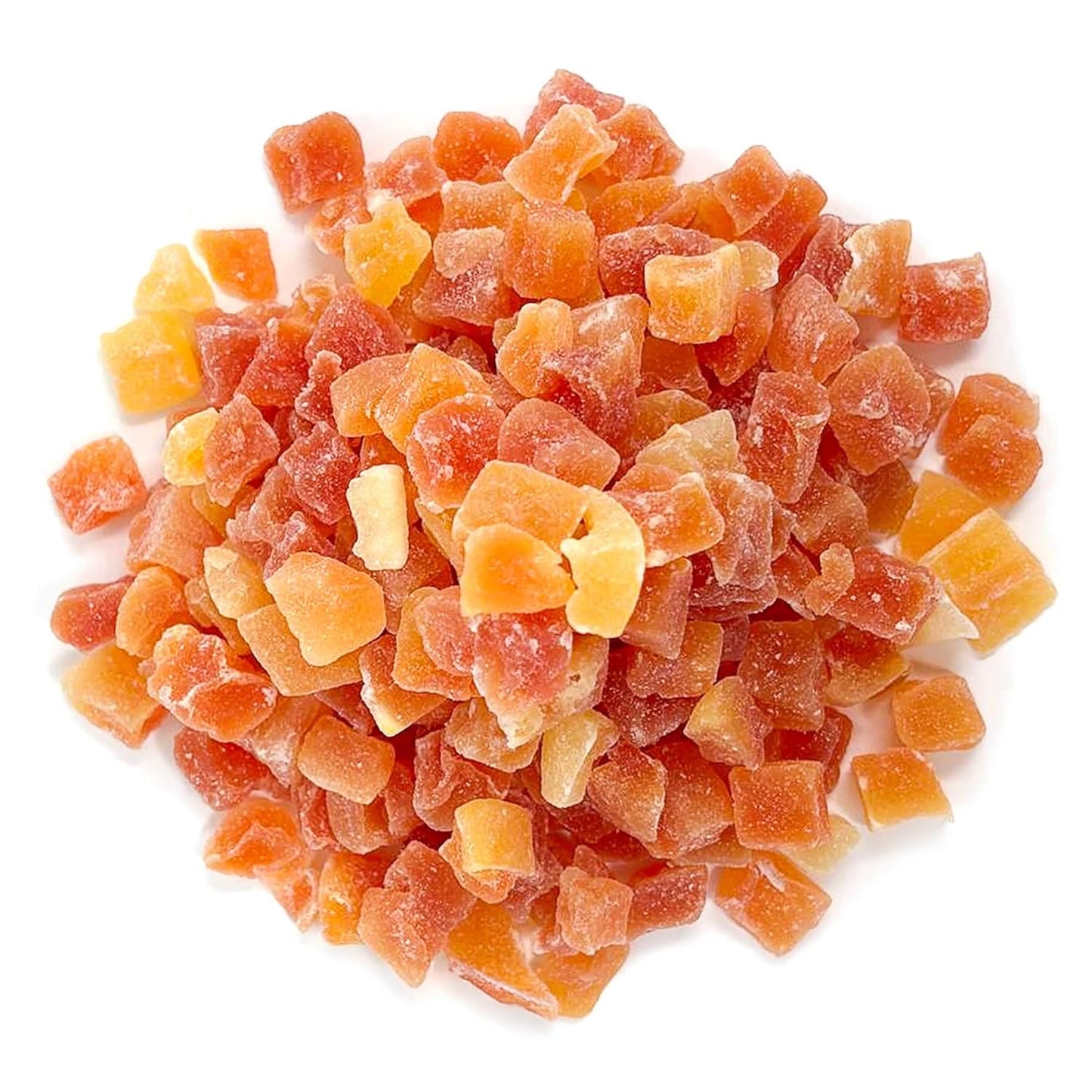 Food to Live Dried Diced Papaya, 8 Ounces Kosher, Vegan, Sweetened, Unsulfured, Bulk - Big Mart USA