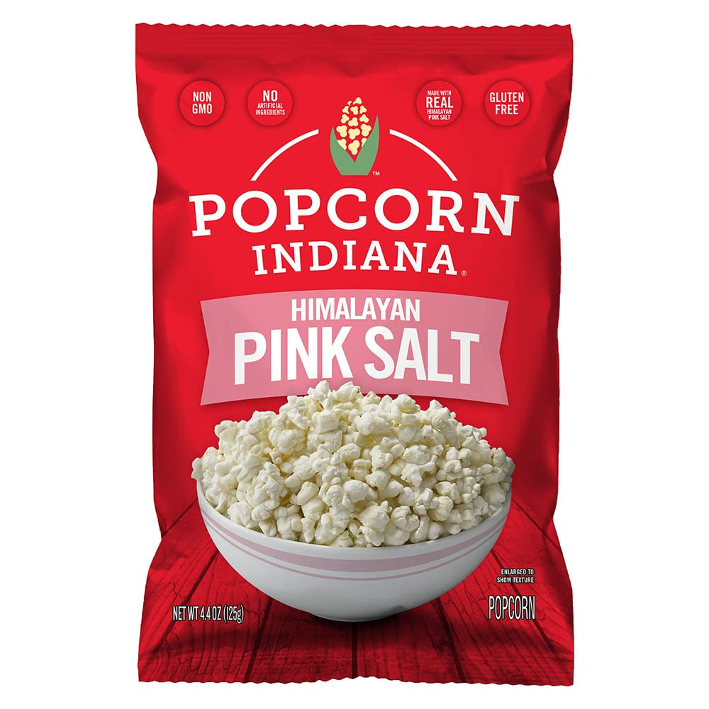 Popcorn Indiana Movie Theater Butter Popcorn (3 Oz Bags – 6 Pack) Pre-Popped Popcorn Made with Real Butter, Gluten Free, No Artificial Flavors, Perfect for Movie Nights or after School Snacks - Big Mart USA