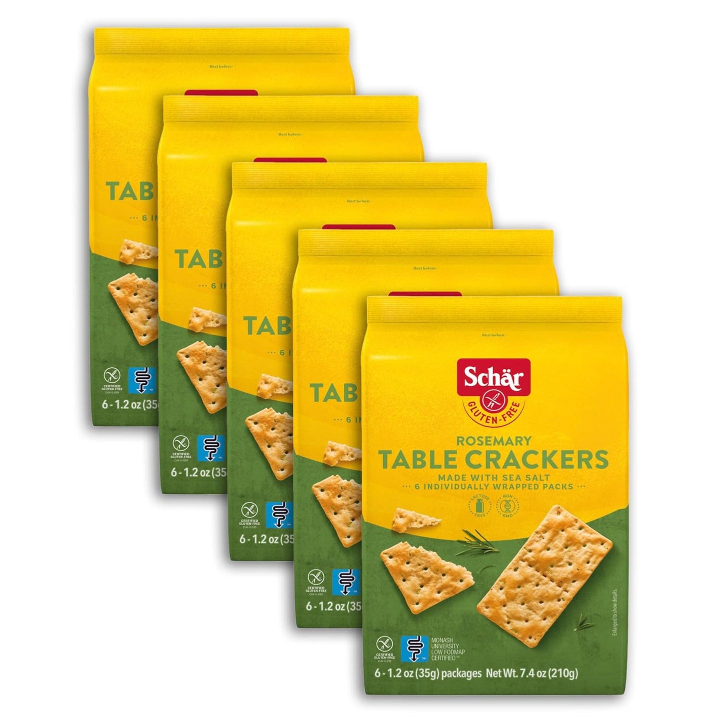 Schar Original Table Crackers 5-Pack - Big Mart USA