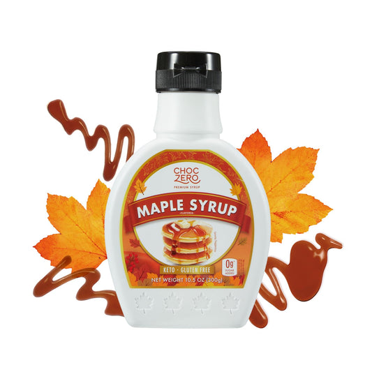 Choczero Maple Syrup, Sugar Free, Low Carb, Sugar Alcohol Free, Gluten Free, No Preservatives, Non-Gmo Dessert and Breakfast Topping Syrup, 10.5Oz (Pack of 1) - Big Mart USA