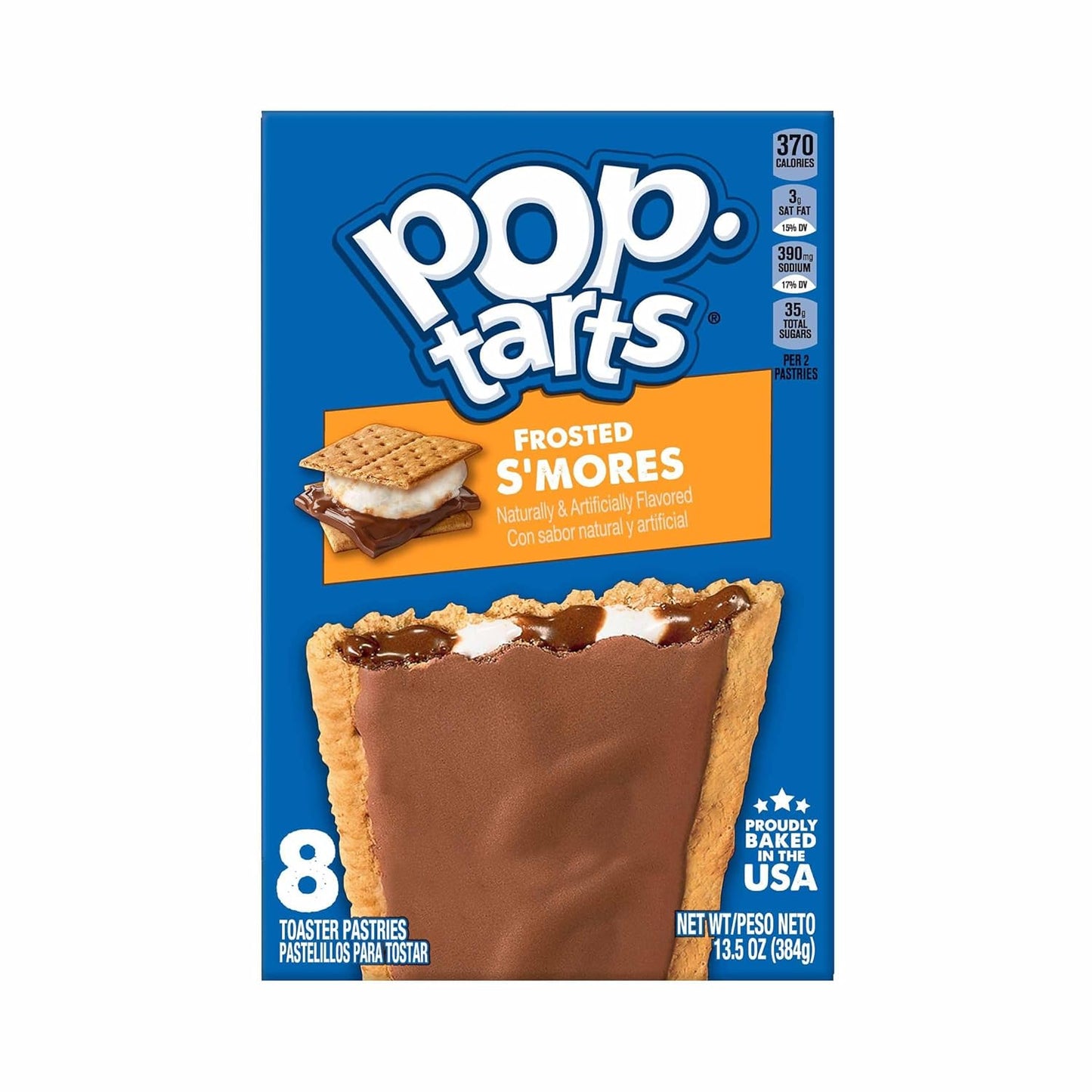 Pop-Tarts Toaster Pastries, Breakfast Foods, Kids Snacks, Frosted S'Mores (64 Count)