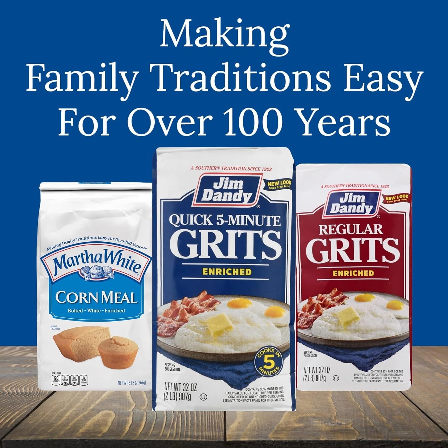 Jim Dandy Enriched Quick Grits, 2 lb Bag - Big Mart USA