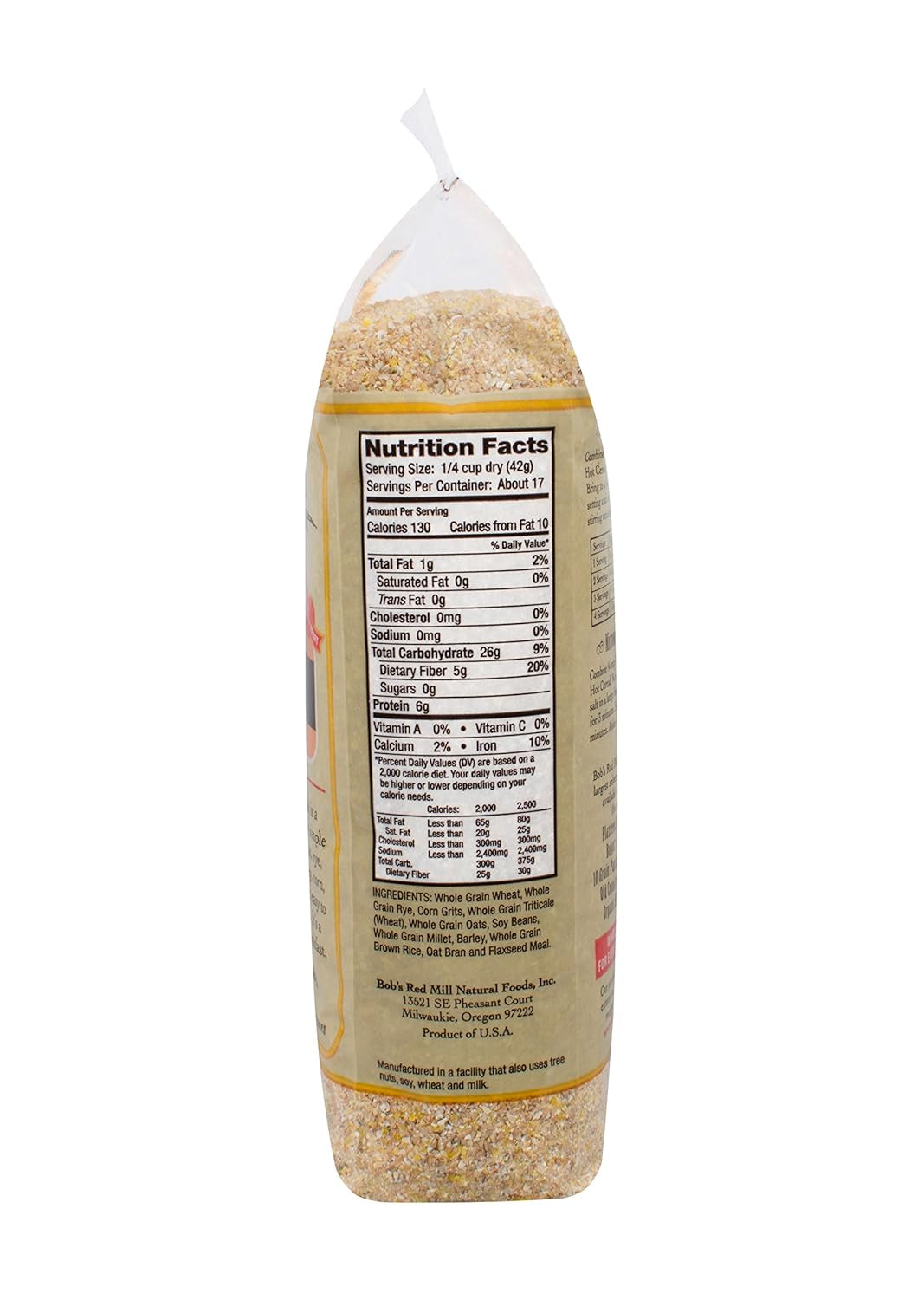 Bob'S Red Mill 10 Grain Cereal - 25 Oz - Big Mart USA