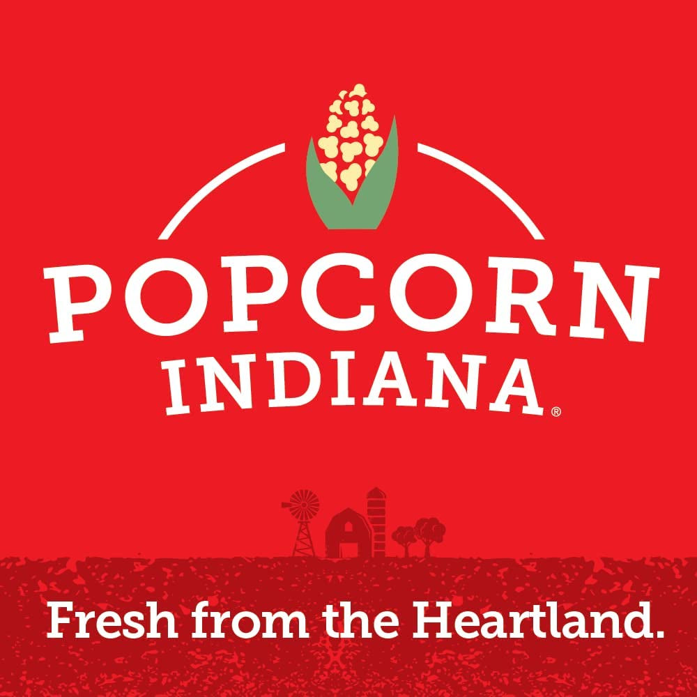 Popcorn Indiana Movie Theater Butter Popcorn (3 Oz Bags – 6 Pack) Pre-Popped Popcorn Made with Real Butter, Gluten Free, No Artificial Flavors, Perfect for Movie Nights or after School Snacks - Big Mart USA