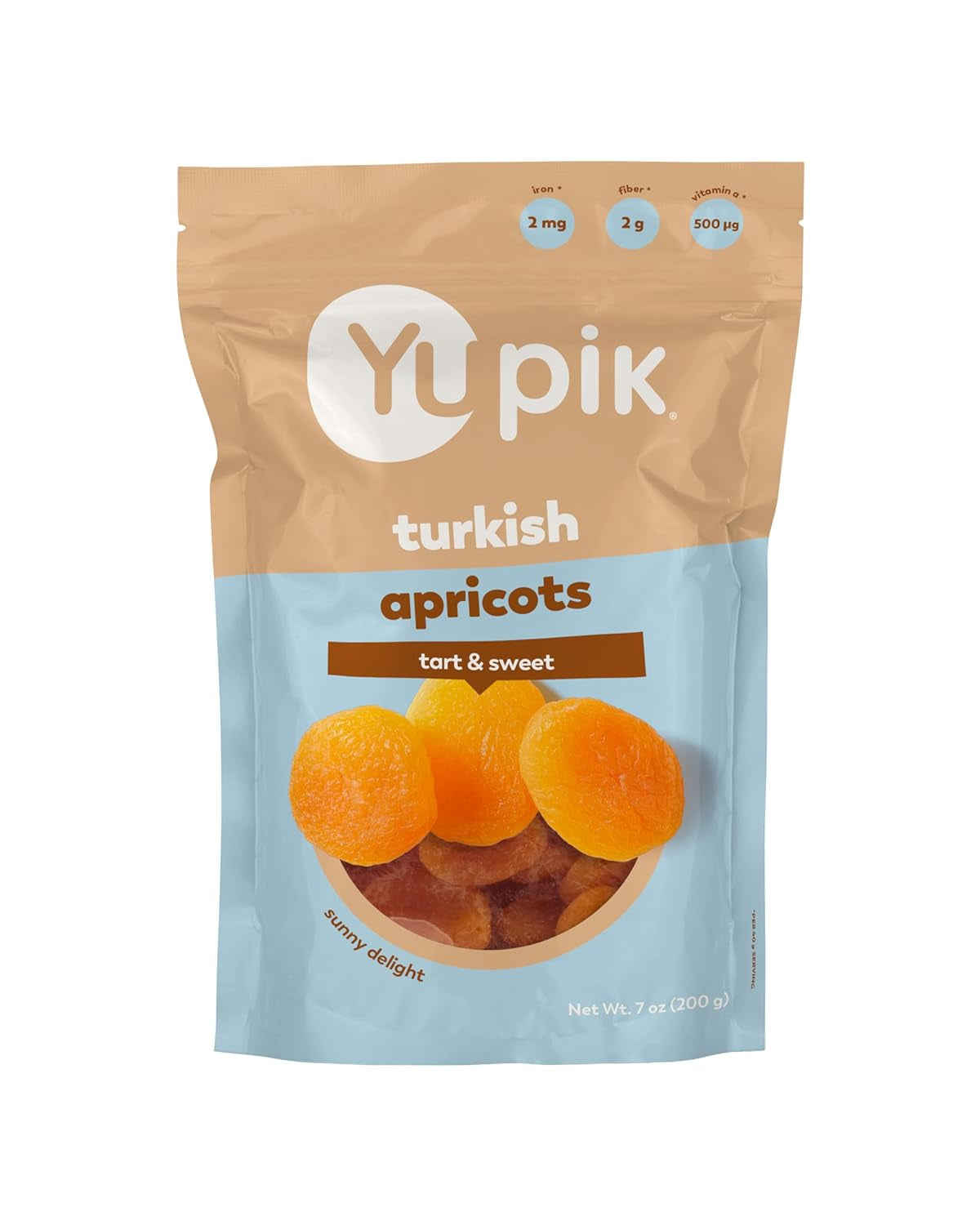 Yupik Dried Turkish Apricots, 2.2 Lb (35.2 Oz), Dried Fruits, Pitted Apricots, No Added Sugar, Naturally Sweet, Oil-Free, Source of Fiber, Healthy Snacks, Ideal for Baking & Topping - Big Mart USA