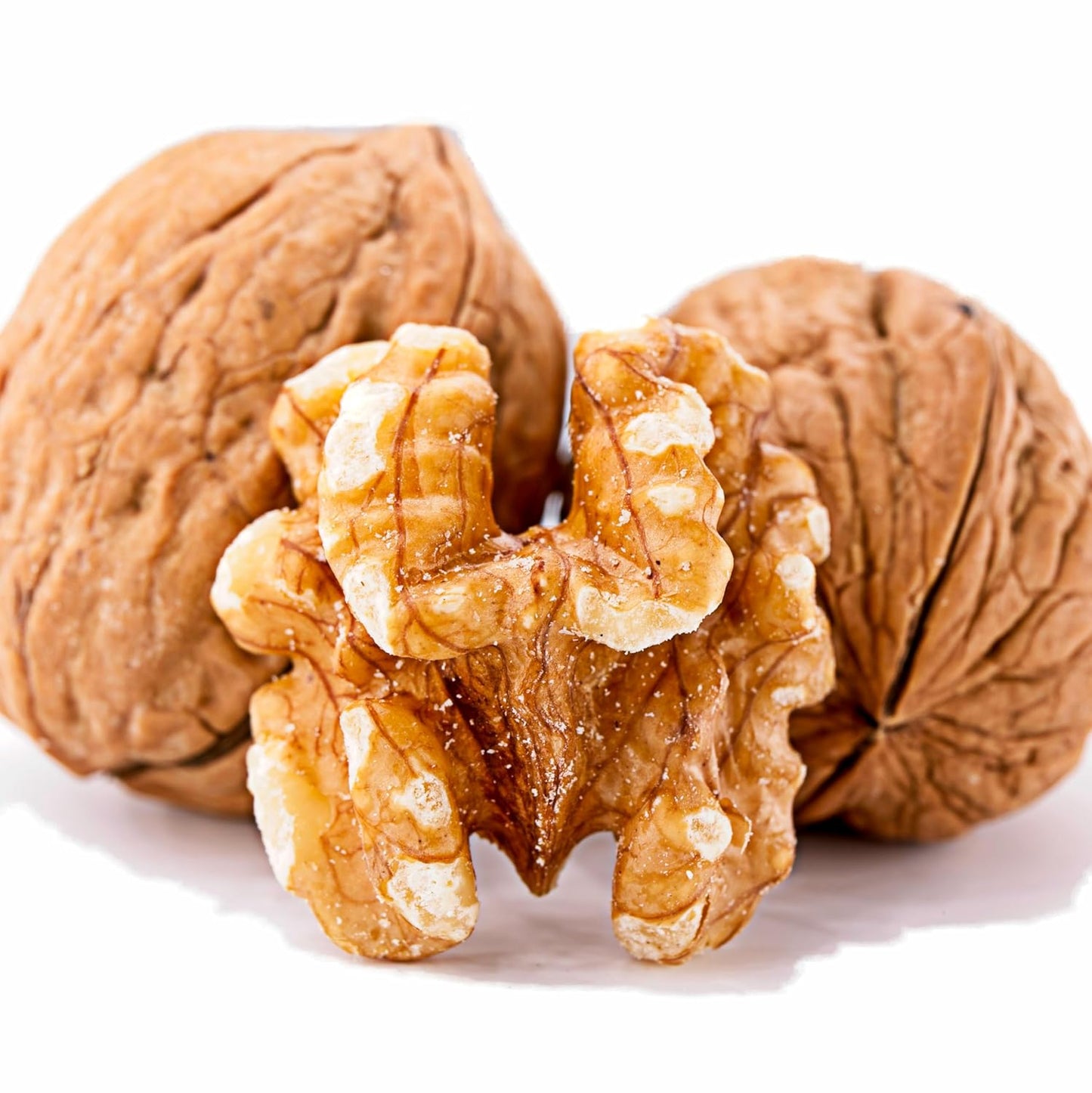 Crazy Nuts | California Grown Whole Walnuts in Shell, 5Lb | Raw Walnuts Whole Bulk, Walnuts for Squirrels, Nuts in Shells for Squirrels - Big Mart USA