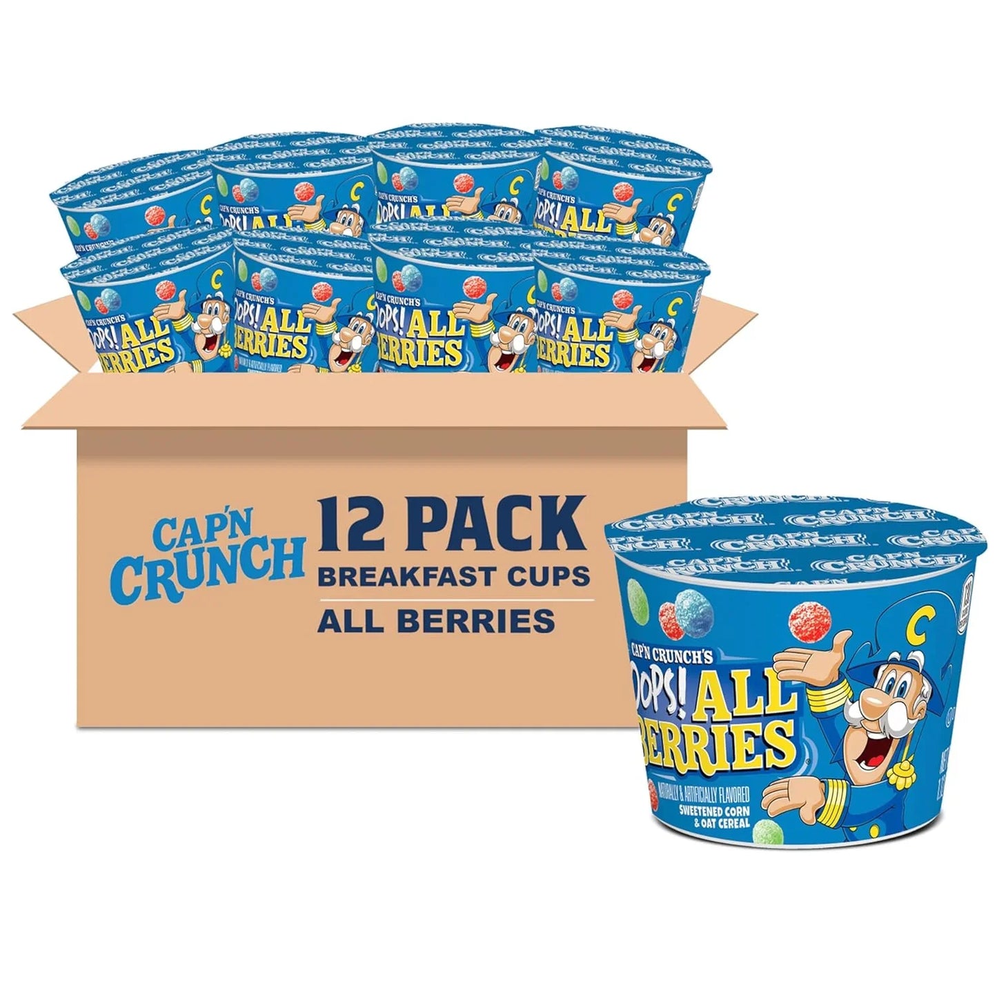 Cap'n Crunch Original Cereal, 22.1 oz Box - Big Mart USA