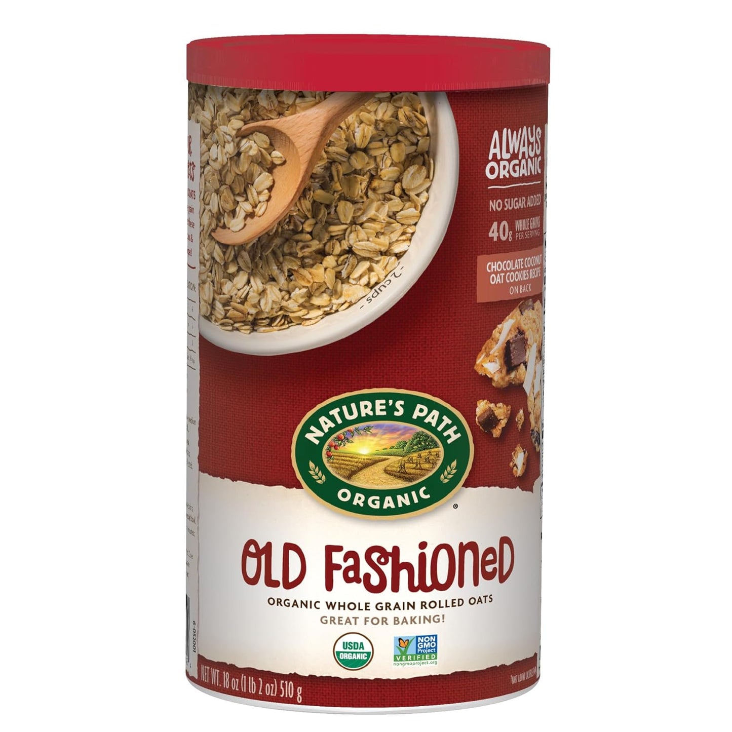 Nature'S Path Organic Quick Cook Instant Oatmeal, 18 Oz (Pack of 6), Non-Gmo