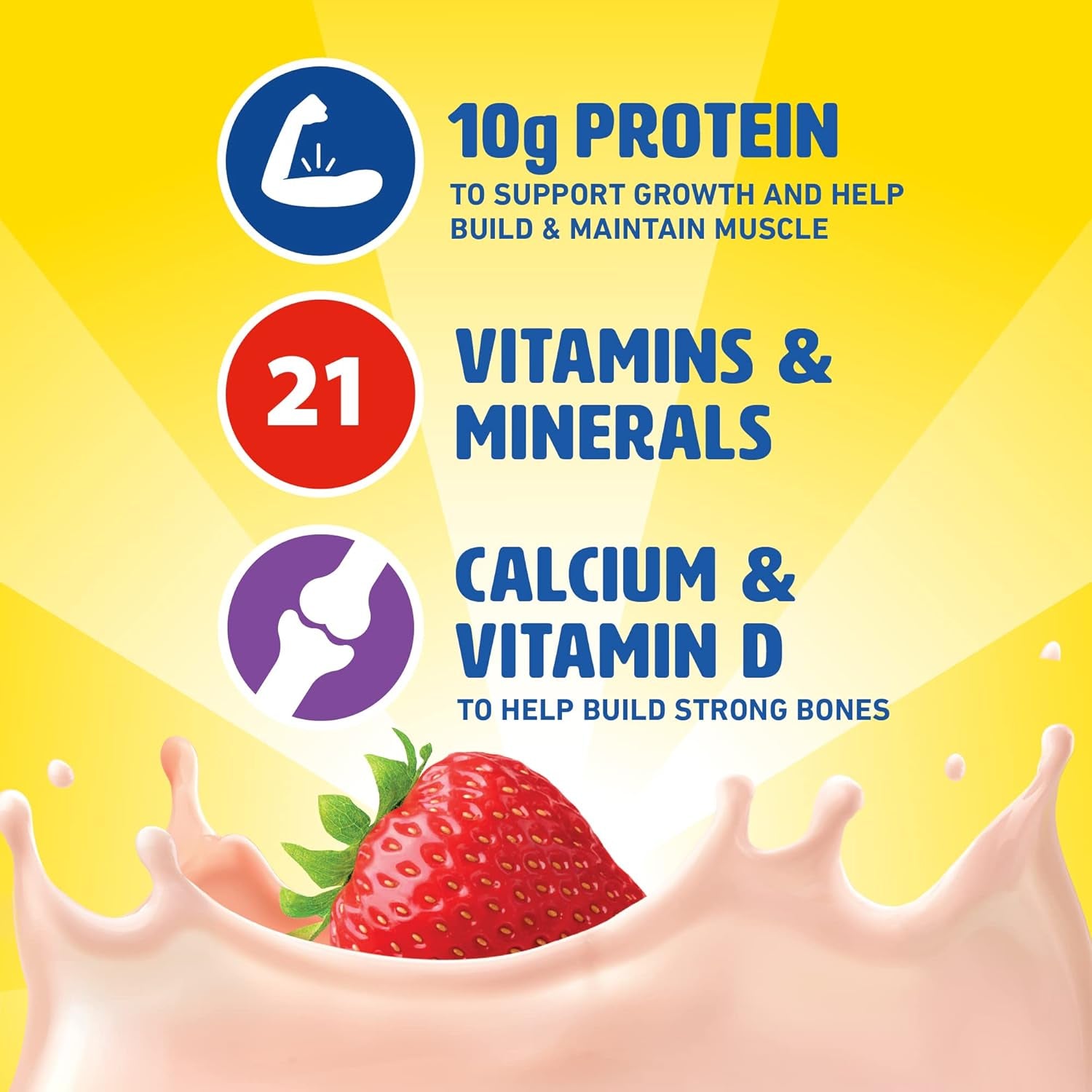 Carnation Breakfast Essentials Ready-To-Drink,Strawberry, 8 FL OZ Carton (Pack of 24) - Big Mart USA