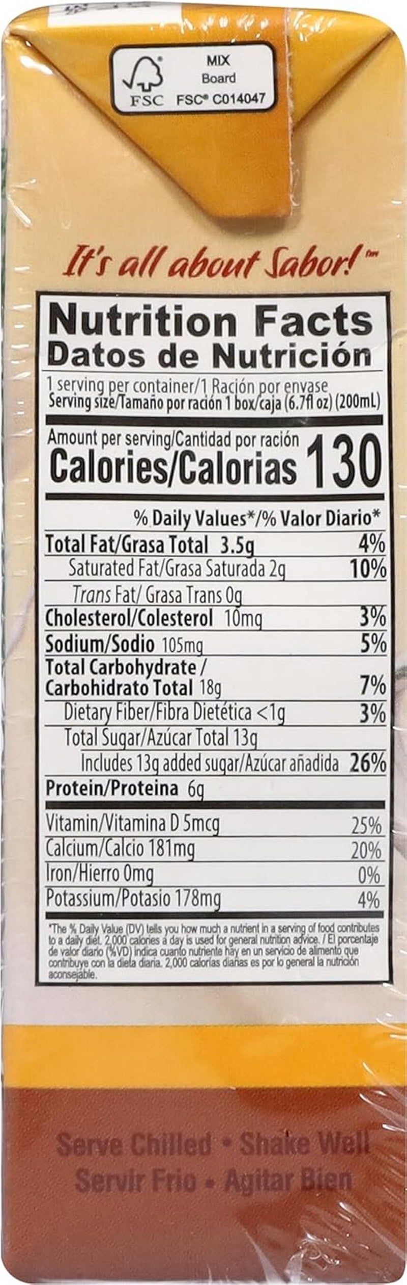 Iberia Oatmeal Drink, Ready-To-Drink, Shelf Stable, Good Source of Calcium, Cinammon Oatmeal Smoothie 6.8 Fl Oz Single Serve Pack (Pack of 3)