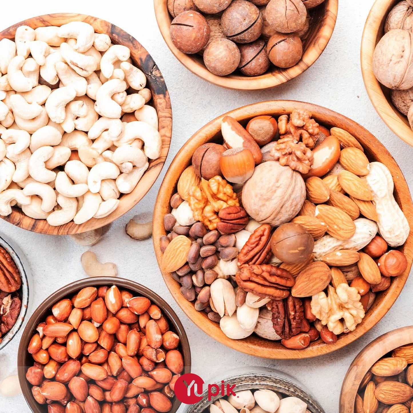 Yupik Jumbo Pecans, Halves, 2.2 Lb (35.2 Oz), Kosher, Gluten-Free, Raw Nuts, Half Pieces, Unsalted, Unroasted, Oil-Free, Crunchy, Source of Fiber, Healthy Snacks, Ideal for Baking & Cooking - Big Mart USA