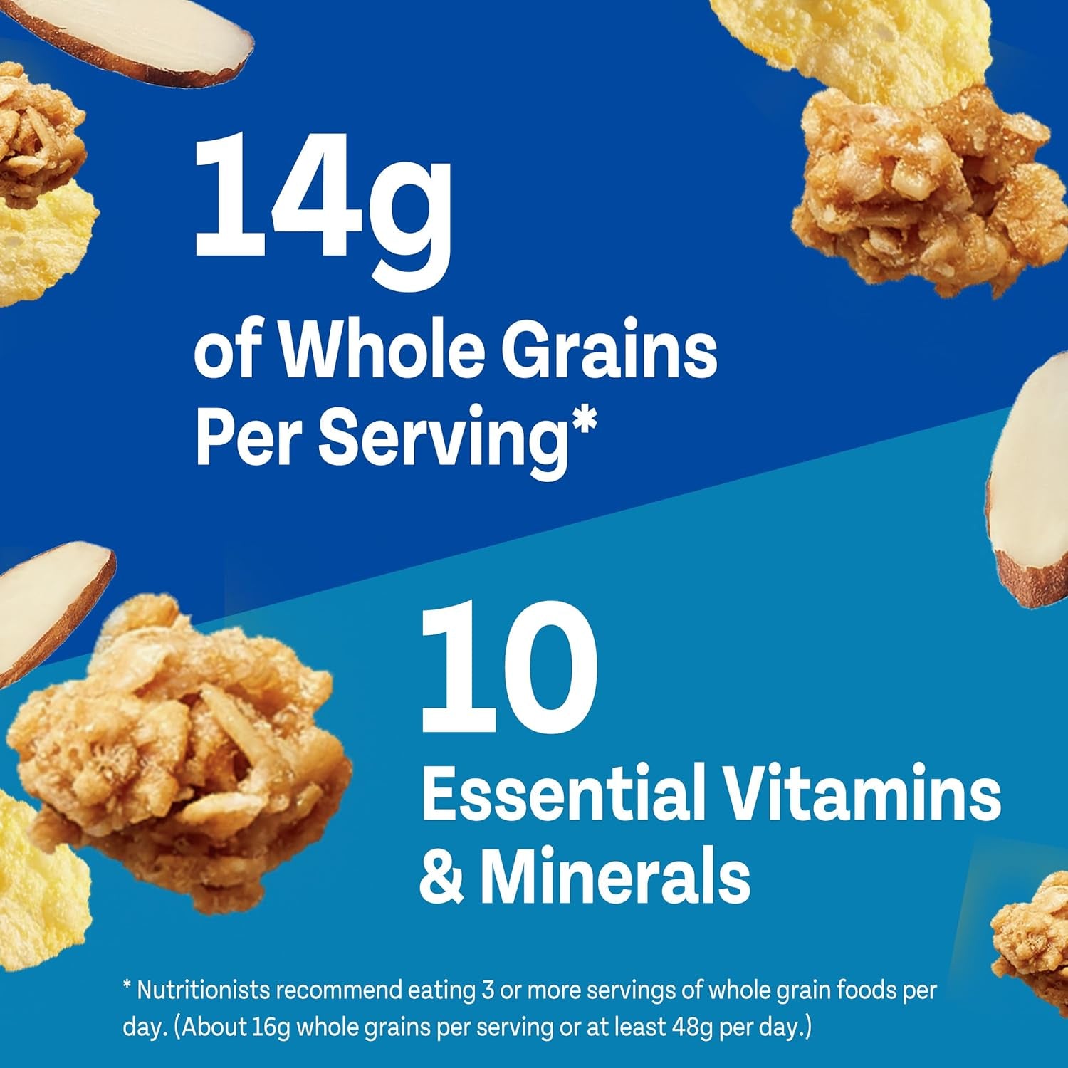 Honey Bunches of Oats with Almonds Breakfast Cereal, Family Size, 18 oz Box - Big Mart USA