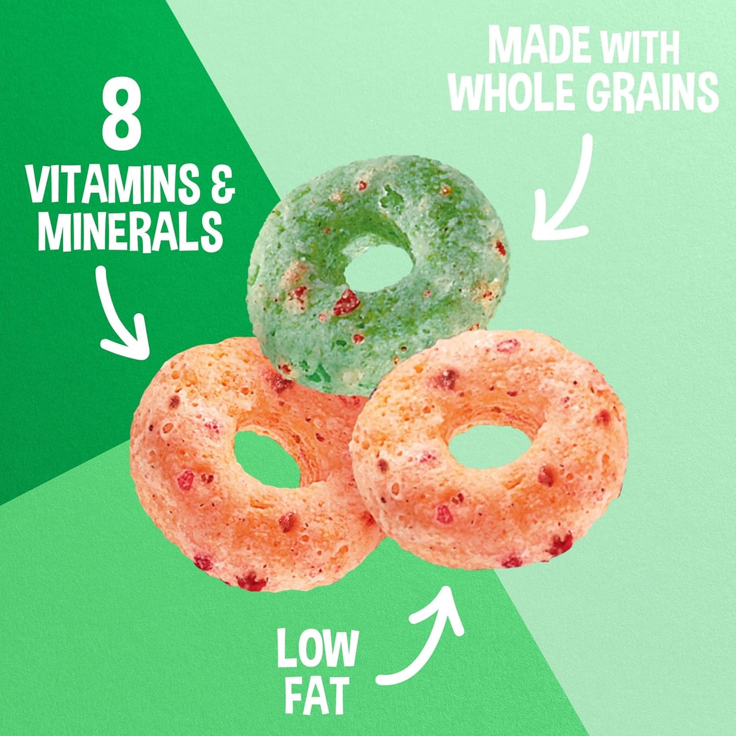 Kellogg’S Apple Jacks Cold Breakfast Cereal Cups, 8 Vitamins and Minerals, Kids Snacks, Original (12 Cups)