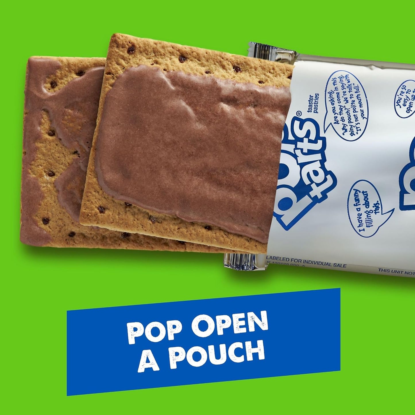 Pop-Tarts Toaster Pastries, Breakfast Foods, Kids Snacks, Frosted S'Mores (64 Count)