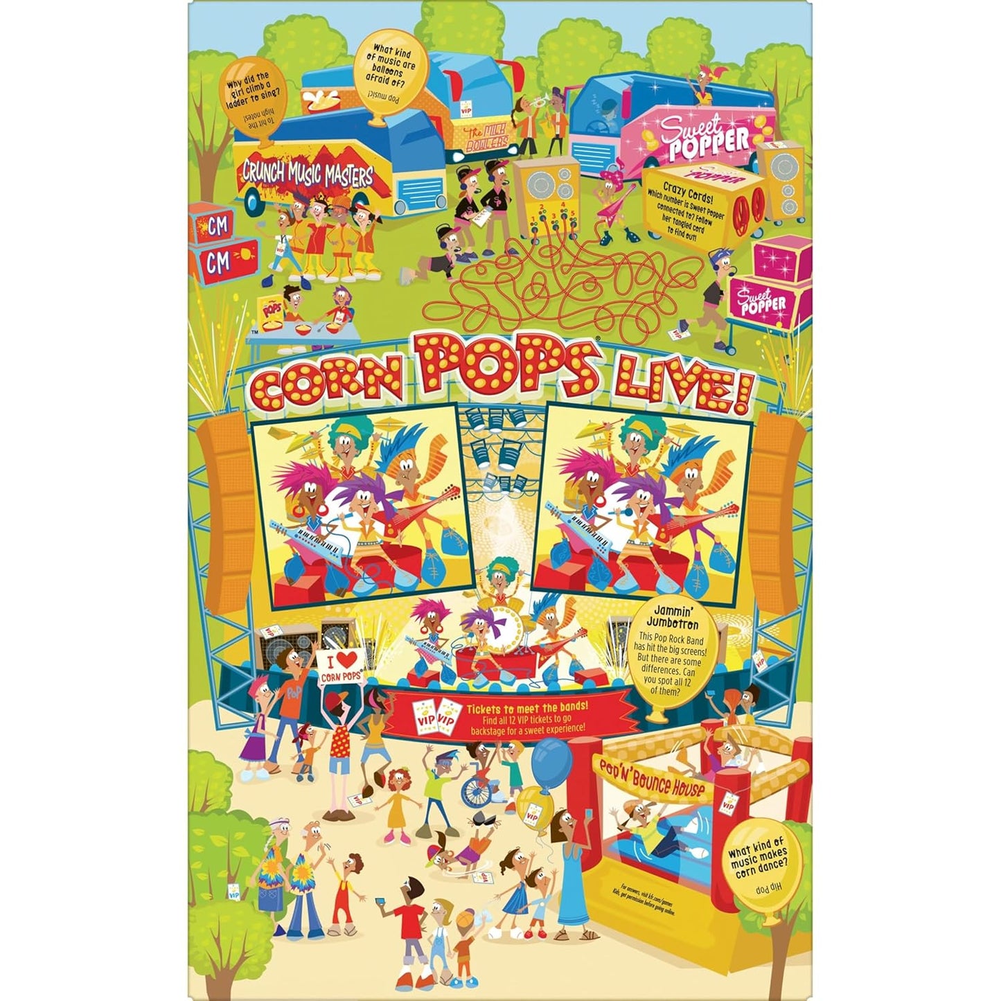 Kellogg'S Corn Pops Cold Breakfast Cereal, 8 Vitamins and Minerals, Kids Snacks, Large Size, Original, 8.1Lb Case (10 Boxes)