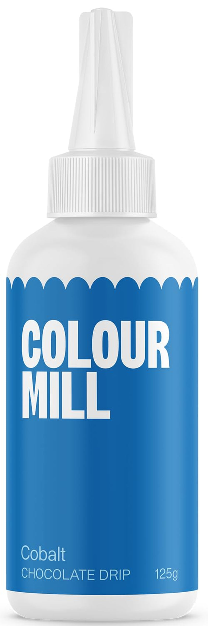 Colour Mill Chocolate Drip Easy-Melt Drizzle for Desserts, 125 Grams Red