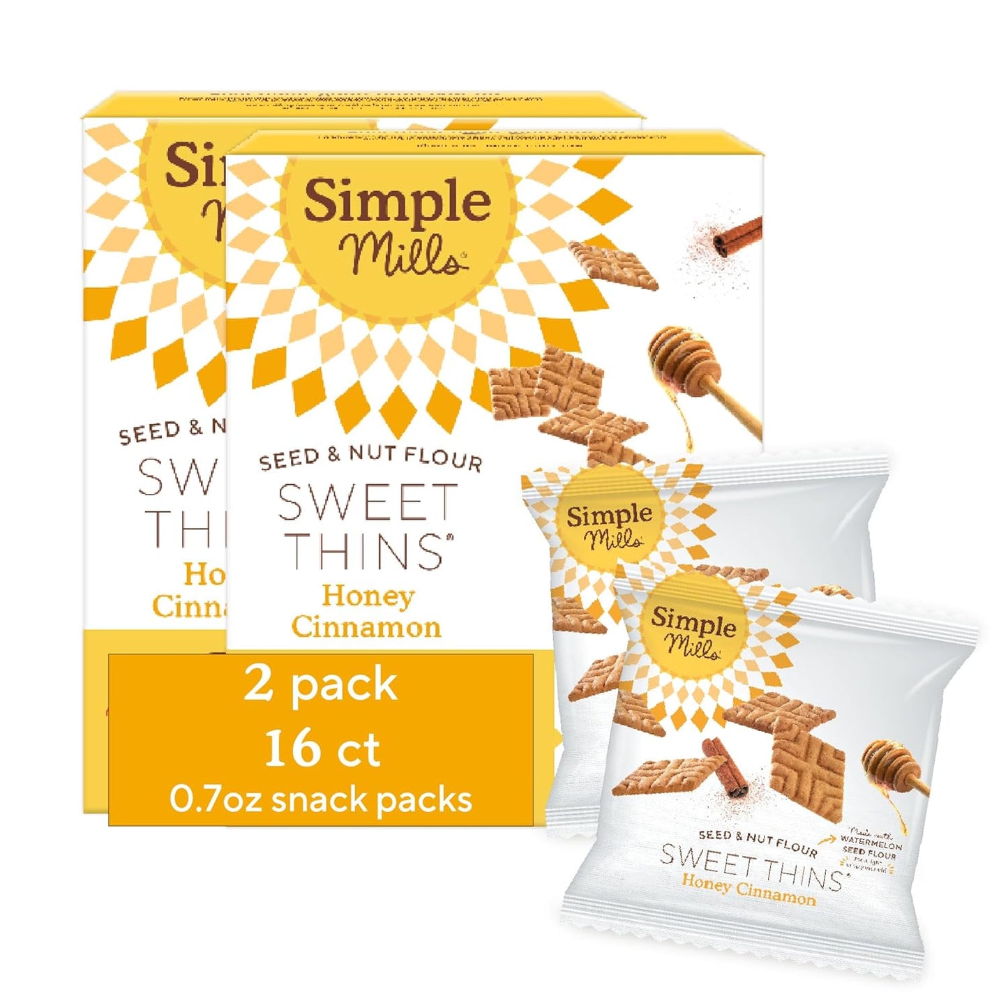 Simple Mills, Chocolate Brownie Cookies Thins, 4.25 Ounce - Big Mart USA