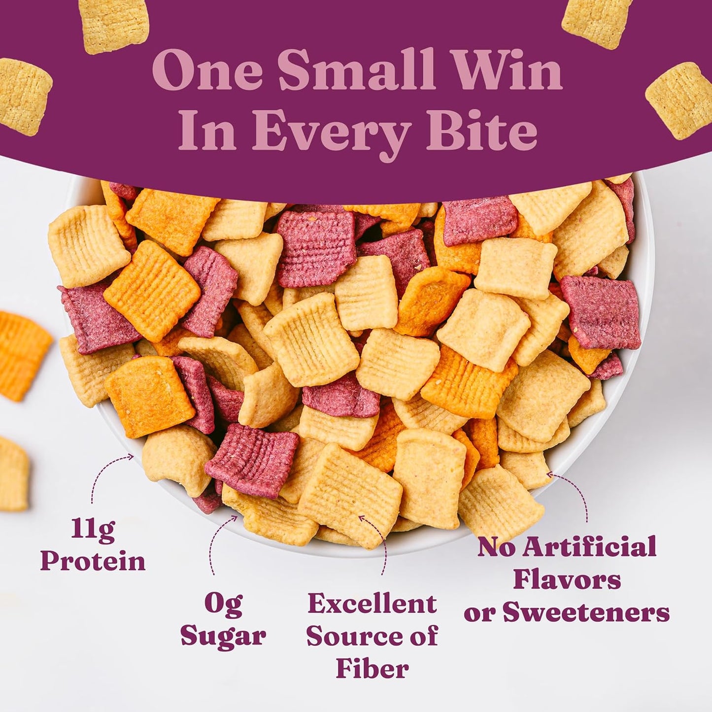 Catalina Crunch Protein Cereal - Sugar-Free Breakfast Option with 11g of Protein, Gluten-Free and Keto-Friendly, Variety Pack of 6 Flavors (Pack of 6) - Packaging May Vary - Big Mart USA