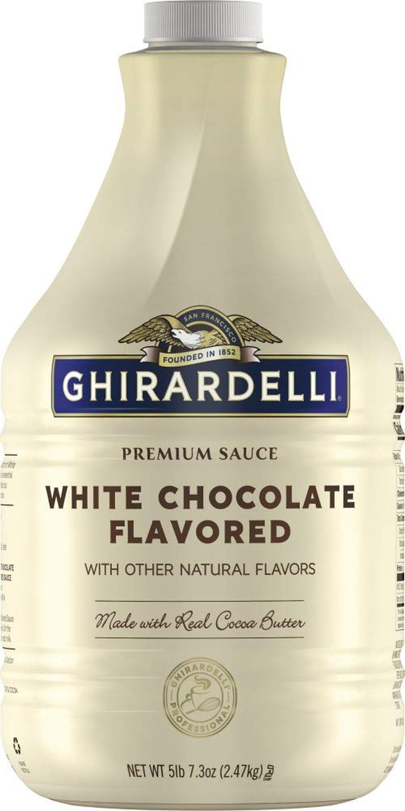 Ghirardelli White Chocolate Sauce, 16 Ounce Squeeze Bottle - Big Mart USA