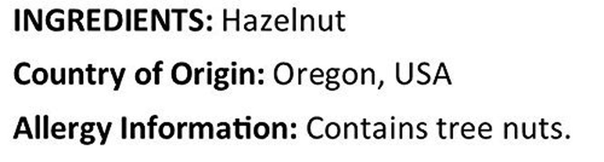 Anna and Sarah Oregon Hazelnuts in Resealable Bag, 1Lb 1 Pack - Big Mart USA
