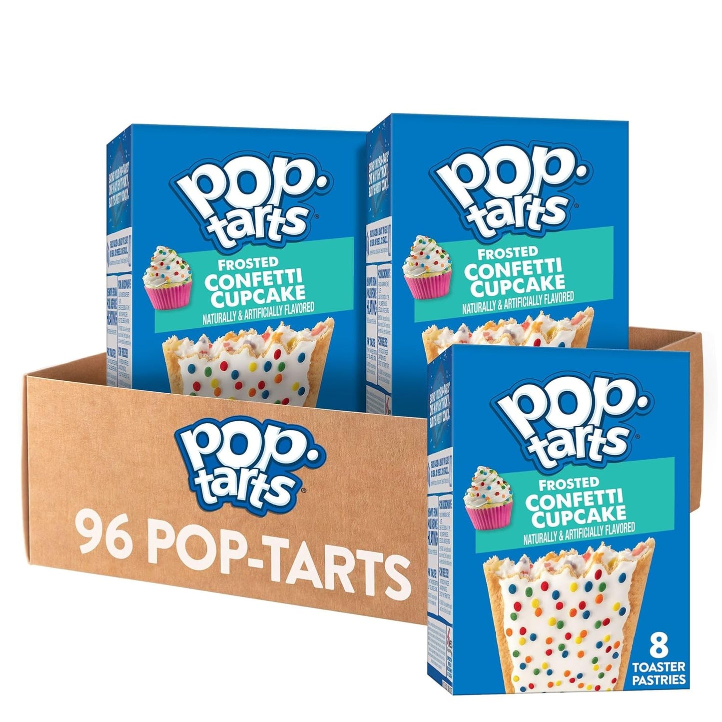 Pop-Tarts Toaster Pastries, Breakfast Foods, Kids Snacks, Frosted S'Mores (64 Count)