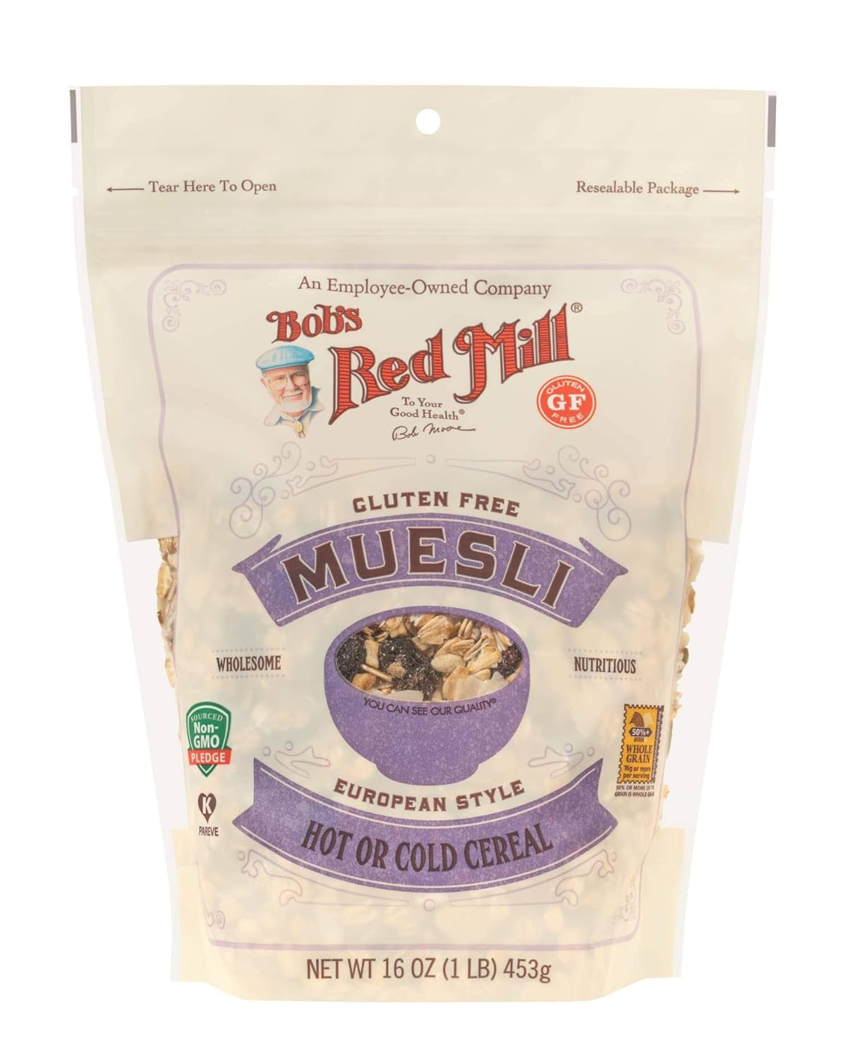Bob'S Red Mill Gluten Free Muesli Cereal, 16Oz (Pack of 4) - Big Mart USA