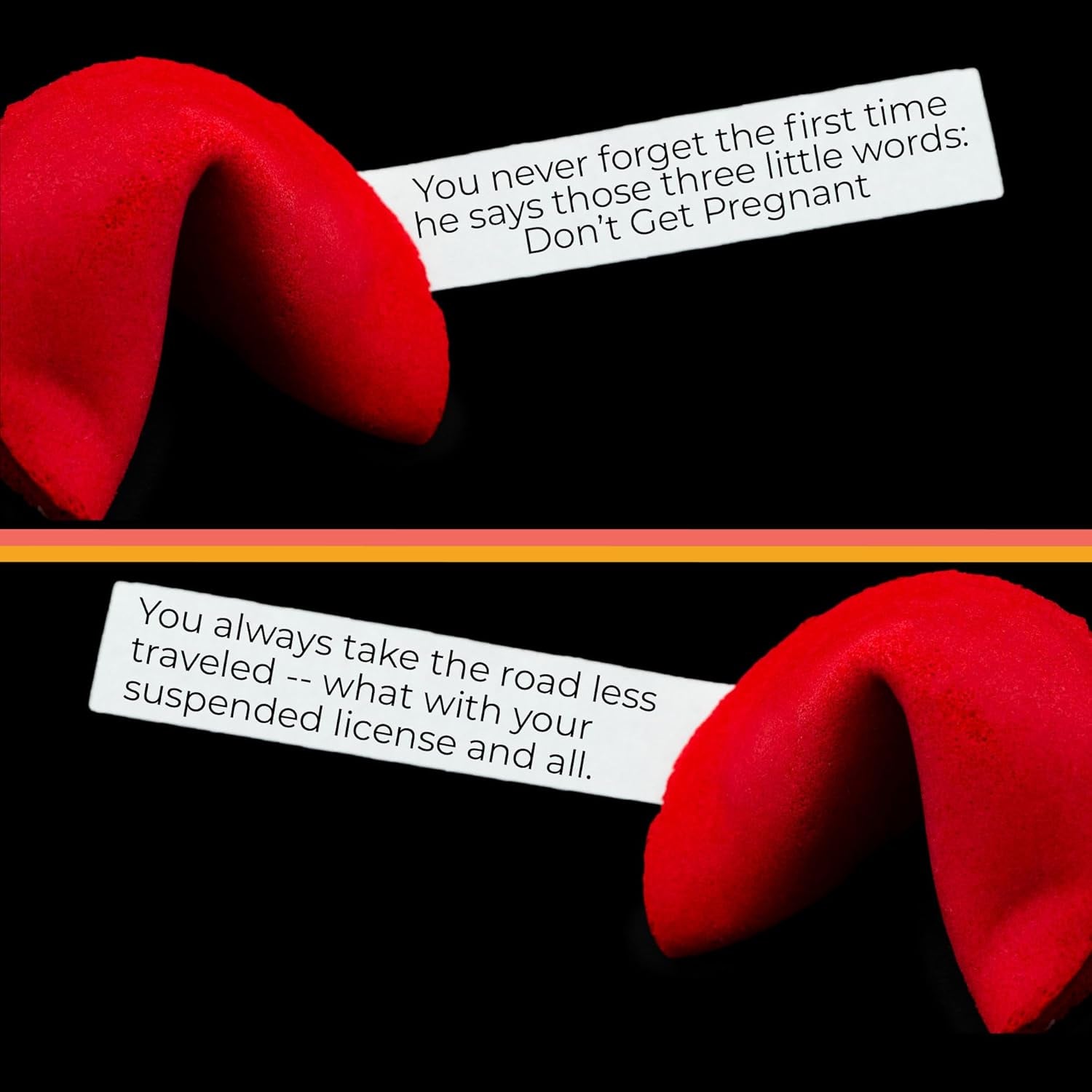 Miss Fortunes, Funny Fortune Cookies, the Two-Pack Shakur (Multi-Pack of 2 Dozen Cookies) (Dirty Dozen + Boozy Dozen), 24.0 Count - Big Mart USA