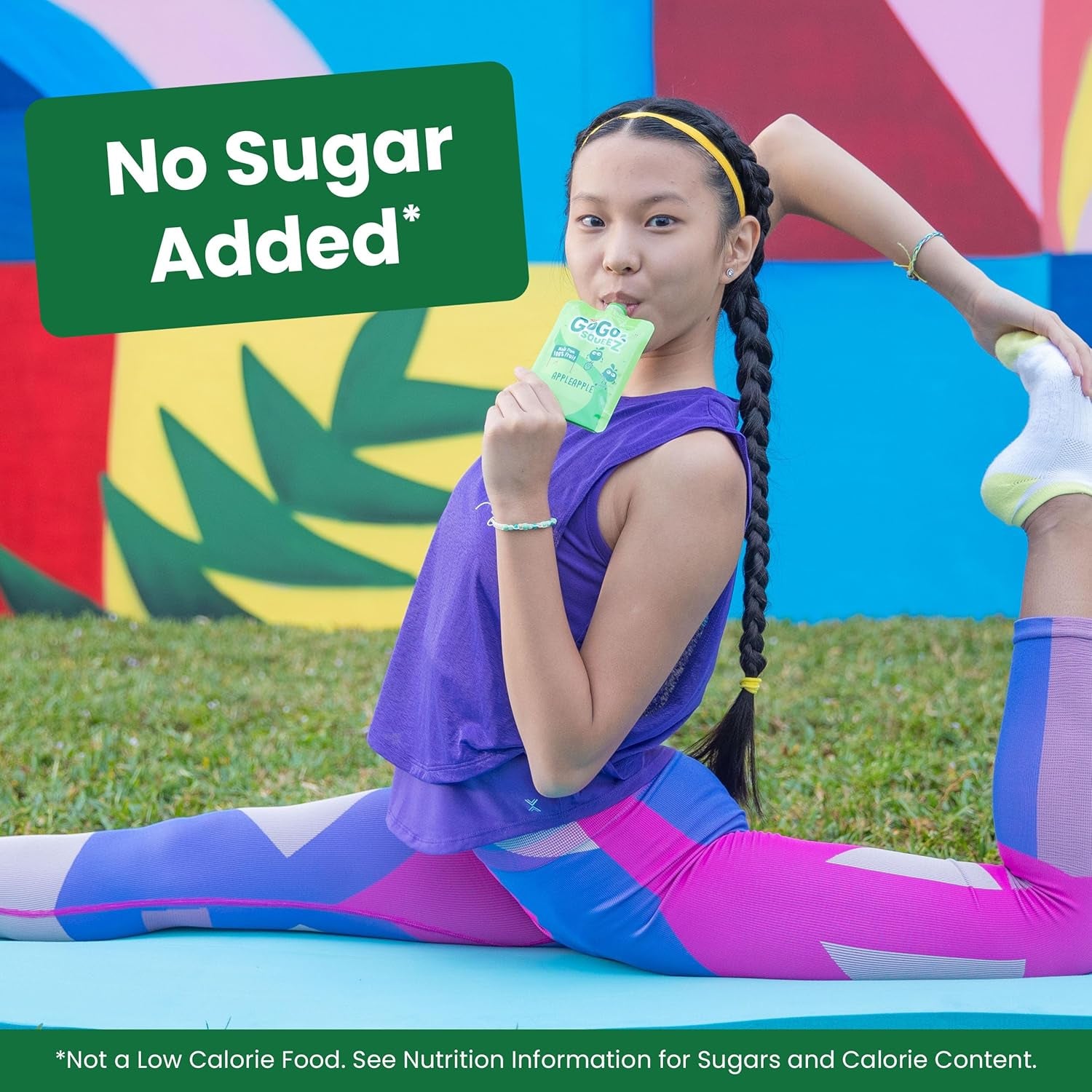 Gogo Squeez Applesauce and Fruit Puree, Apple Apple, 3.2 Oz (Pack of 48), Unsweetened Fruit Snacks for Kids, Gluten Free, Nut Free and Dairy Free, Recloseable Cap, BPA Free Pouches - Big Mart USA