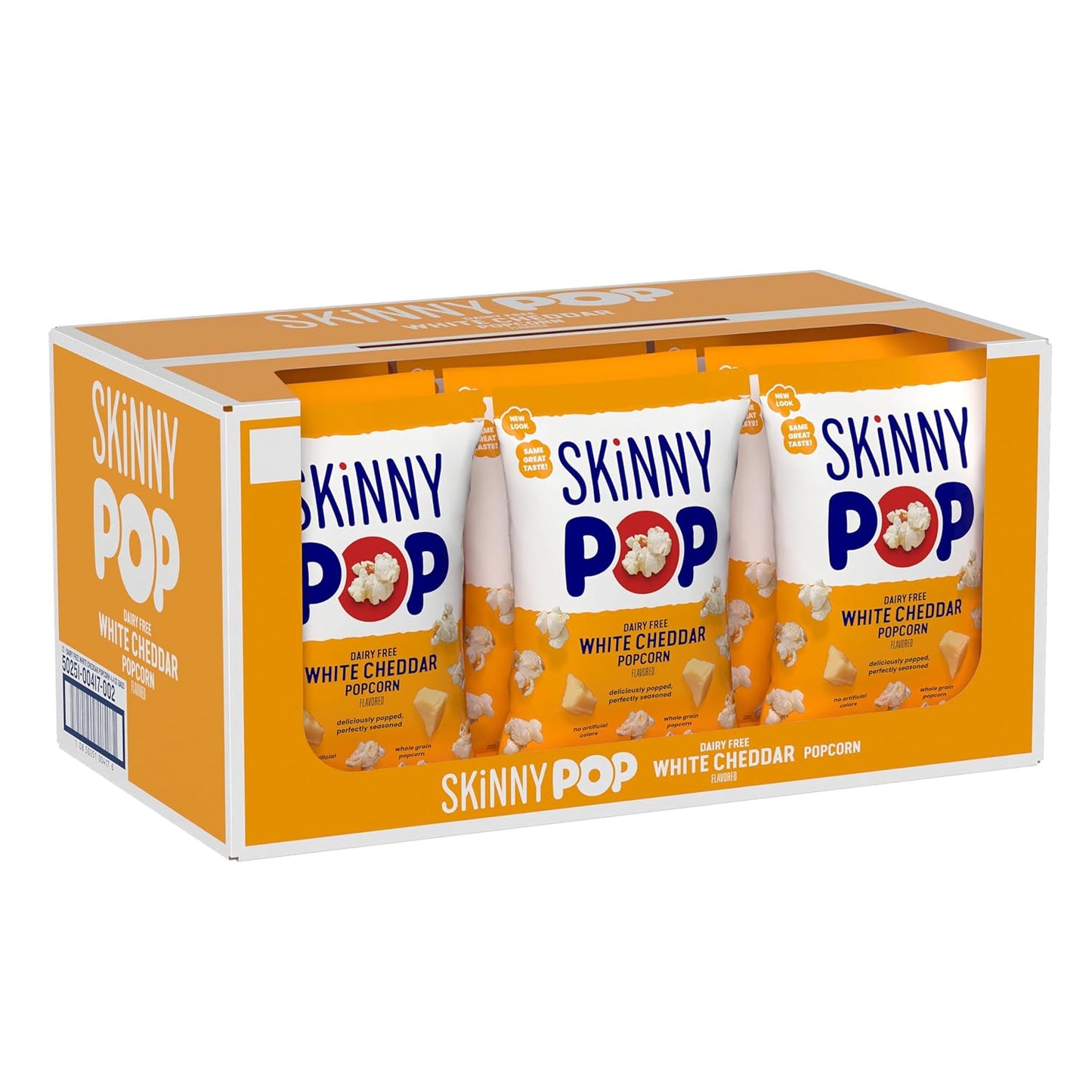 Skinnypop Popcorn, Original, Whole Grain, Dairy-Free Snack, 8Oz Family Size Bags (6Ct) - Big Mart USA