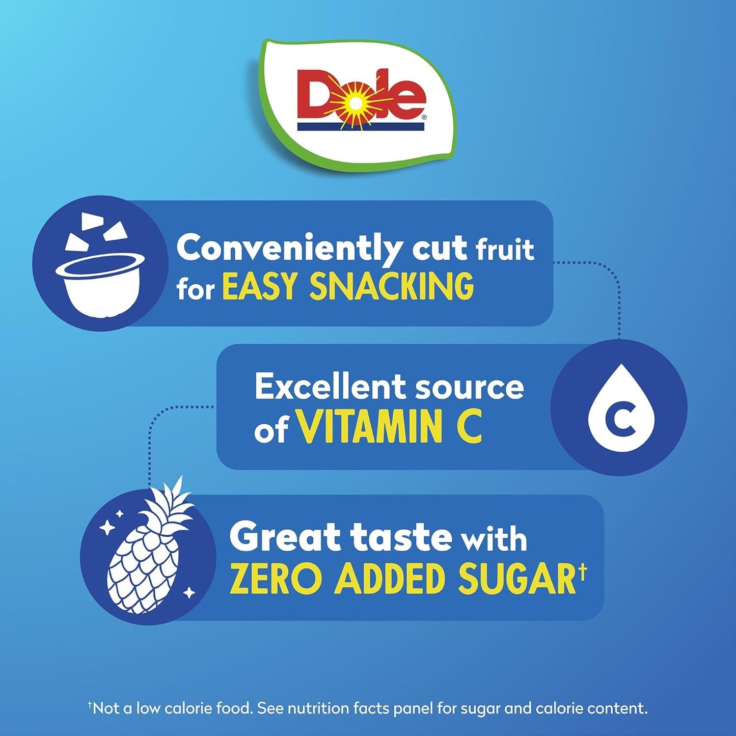 Dole Pineapple Tidbits with No Sugar Added - Dole Fruit Bowls Snacks - 4 Oz Fruit Bowls - 12 Pack - Big Mart USA