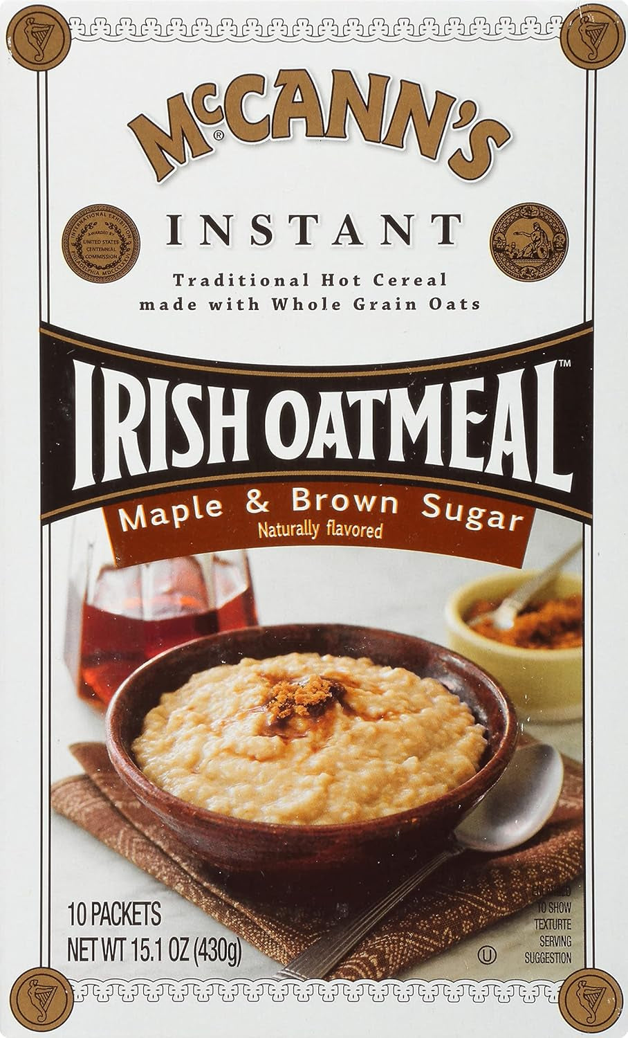 Mccann'S Irish Oatmeal Instant Oatmeal Cup, Original, 1.4 Ounce (Pack of 12)