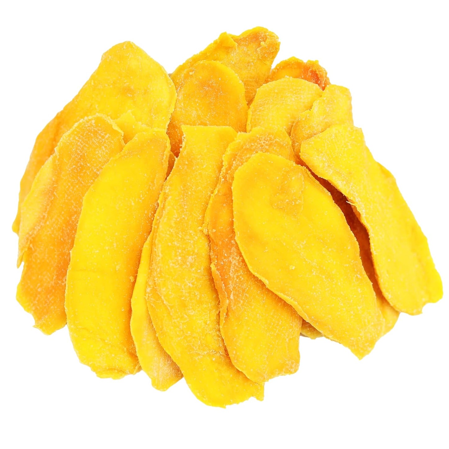No Sugar Added Dried Mango Slices - 48 Oz Delicious Texture Soft & Juicy No Sugar Added Dried Mango - Naturally Ripened Mangos Dried Fruits - Gluten Free Kosher Non GMO Natural Source of Vitamin C,In Resealable Bag,3 Lbs - Big Mart USA