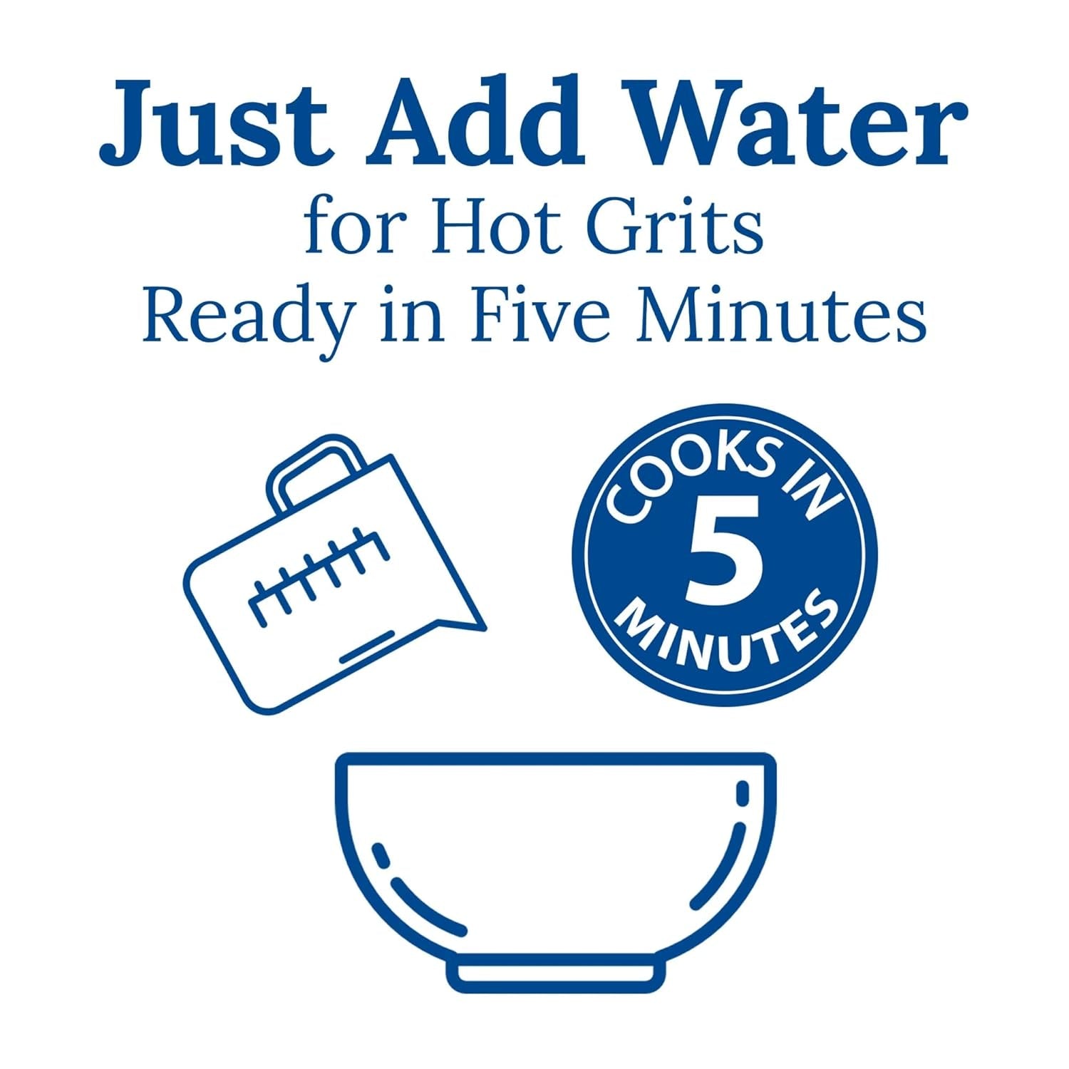 Jim Dandy Enriched Quick Grits, 2 lb Bag - Big Mart USA