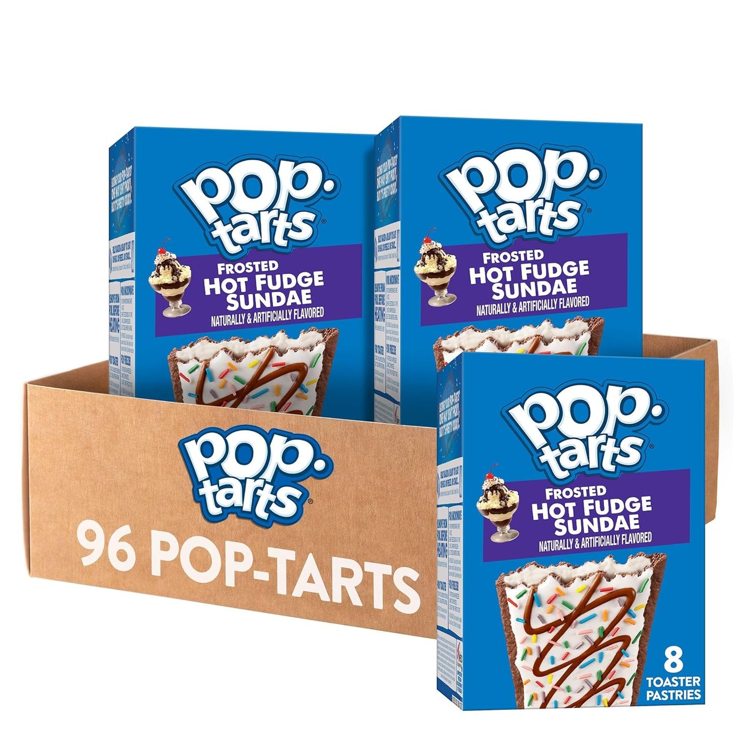 Pop-Tarts Toaster Pastries, Breakfast Foods, Kids Snacks, Frosted S'Mores (64 Count)