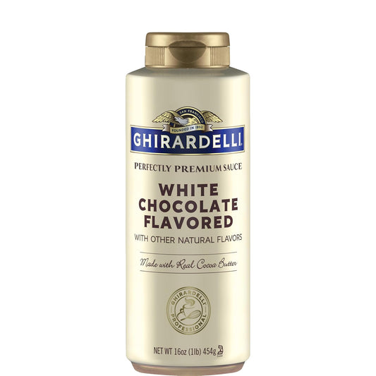 Ghirardelli White Chocolate Sauce, 16 Ounce Squeeze Bottle - Big Mart USA