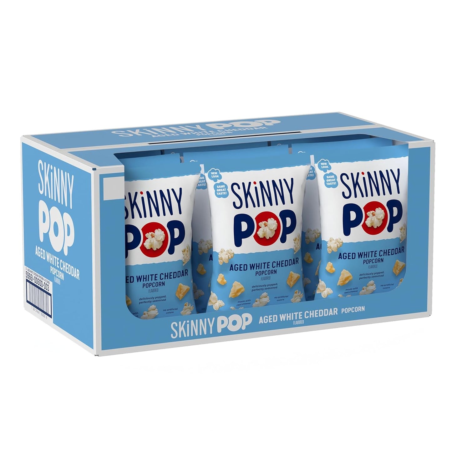 Skinnypop Popcorn, Original, Whole Grain, Dairy-Free Snack, 8Oz Family Size Bags (6Ct) - Big Mart USA