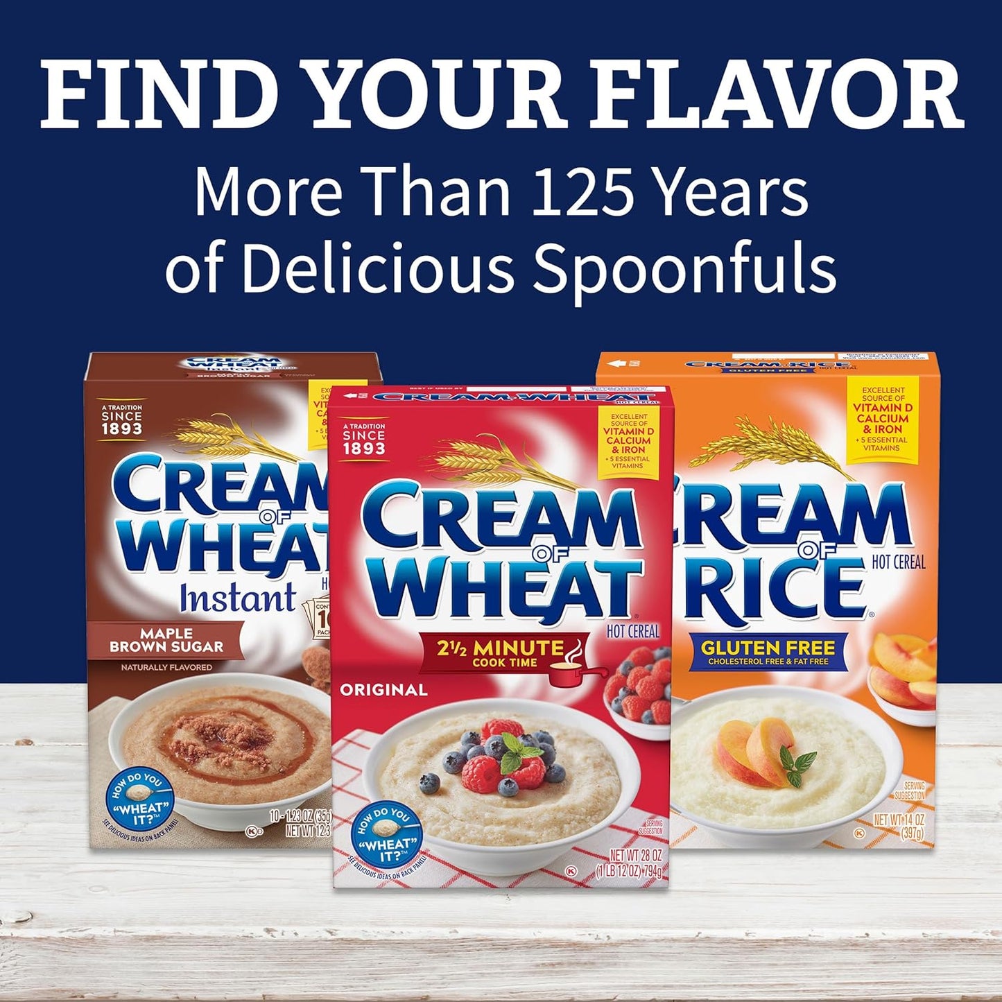 Cream of Wheat Instant Hot Cereal, Maple Brown Sugar, 1.23 Ounce, 10 Packets