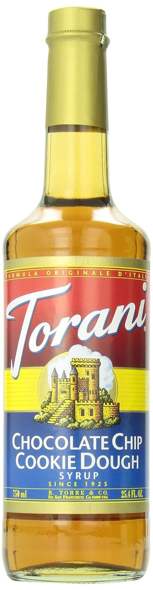 Torani Chocolate Chip Cookie Dough Syrup - 750 mL - Big Mart USA