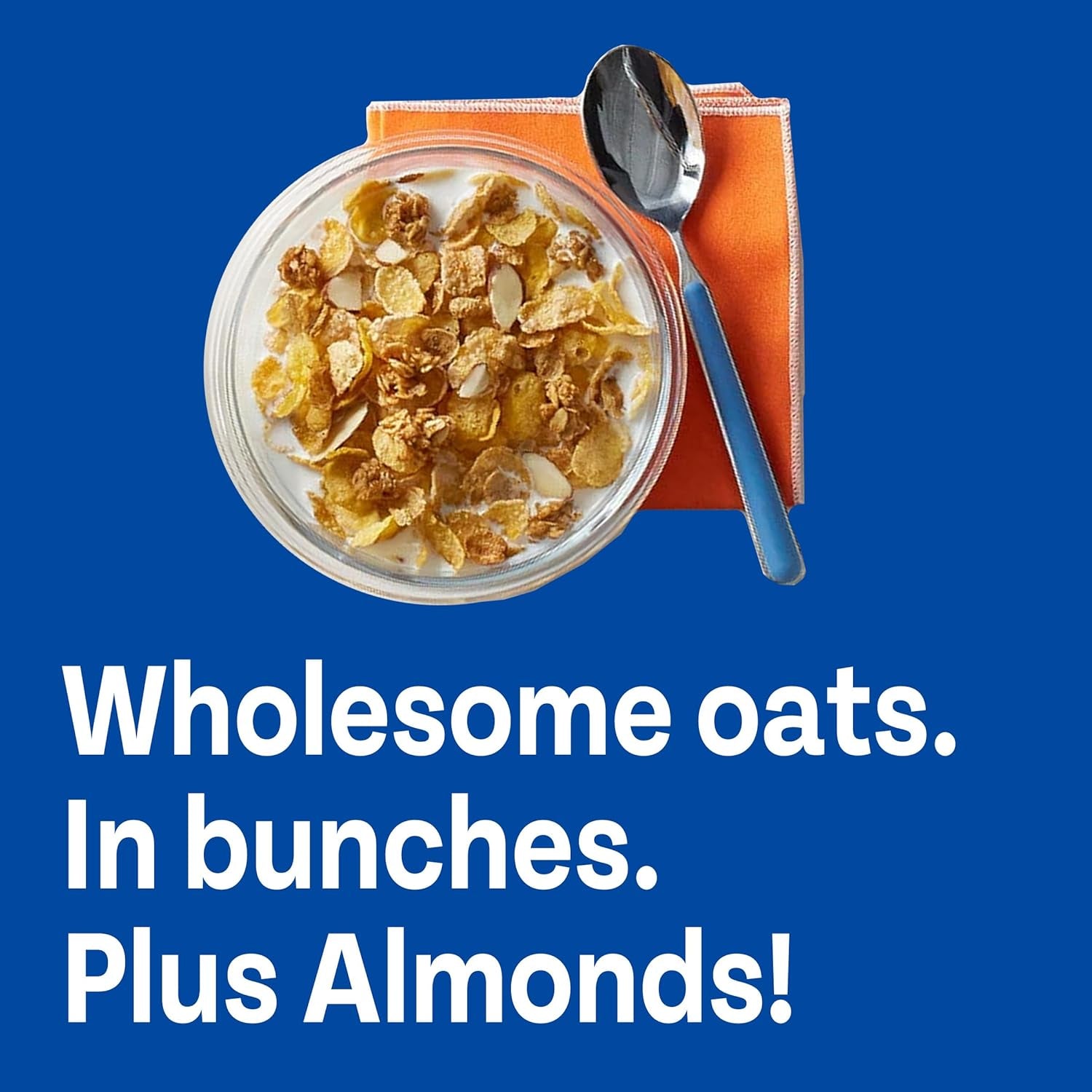 Honey Bunches of Oats with Almonds Breakfast Cereal, Family Size, 18 oz Box - Big Mart USA