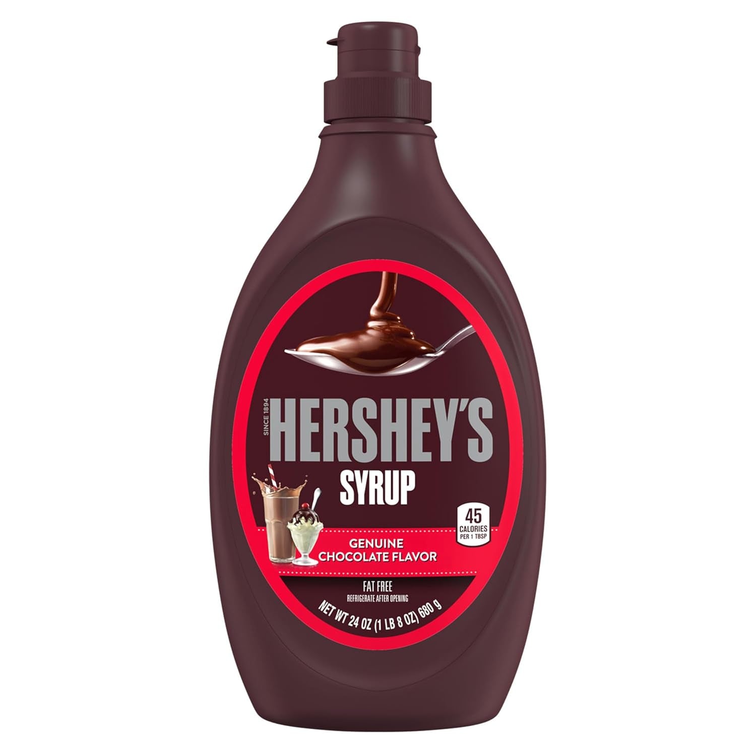 HERSHEY'S Chocolate Syrup Bottle, 24 Oz - Big Mart USA