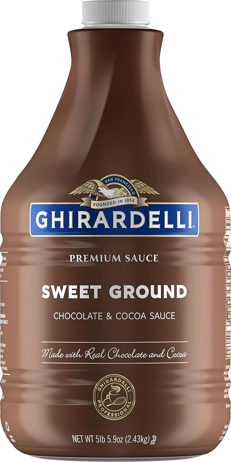 Ghirardelli White Chocolate Sauce, 16 Ounce Squeeze Bottle - Big Mart USA