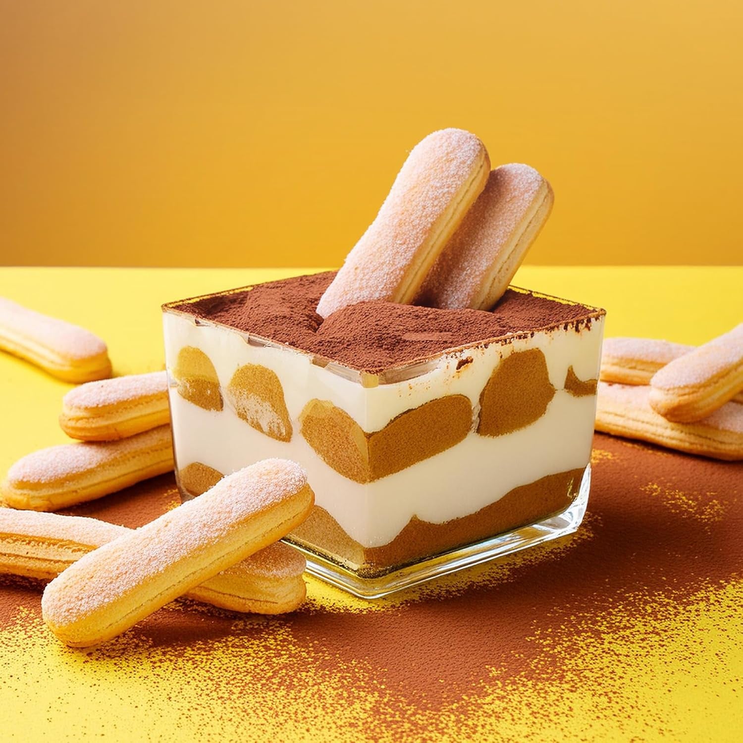 Indulge in Authentic Italian Delight with Maestro Massimo Savoiardi Ladyfingers - Perfect for Tiramisu, Cakes, and Desserts - 7.05 Oz (200 Gr) - Big Mart USA