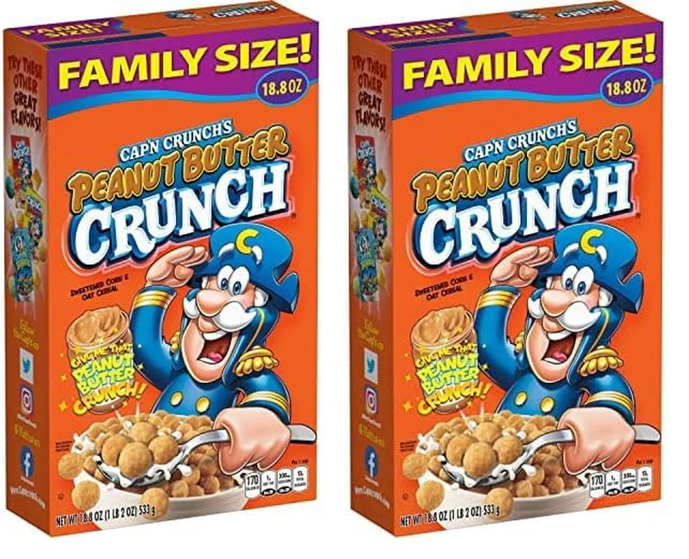 Cap'n Crunch Original Cereal, 22.1 oz Box - Big Mart USA