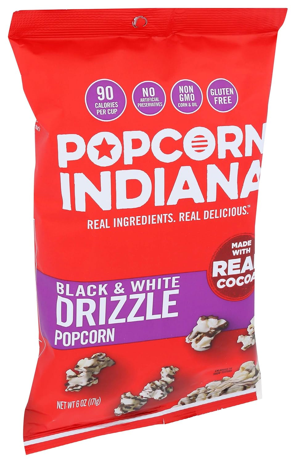 Popcorn Indiana Movie Theater Butter Popcorn (3 Oz Bags – 6 Pack) Pre-Popped Popcorn Made with Real Butter, Gluten Free, No Artificial Flavors, Perfect for Movie Nights or after School Snacks - Big Mart USA