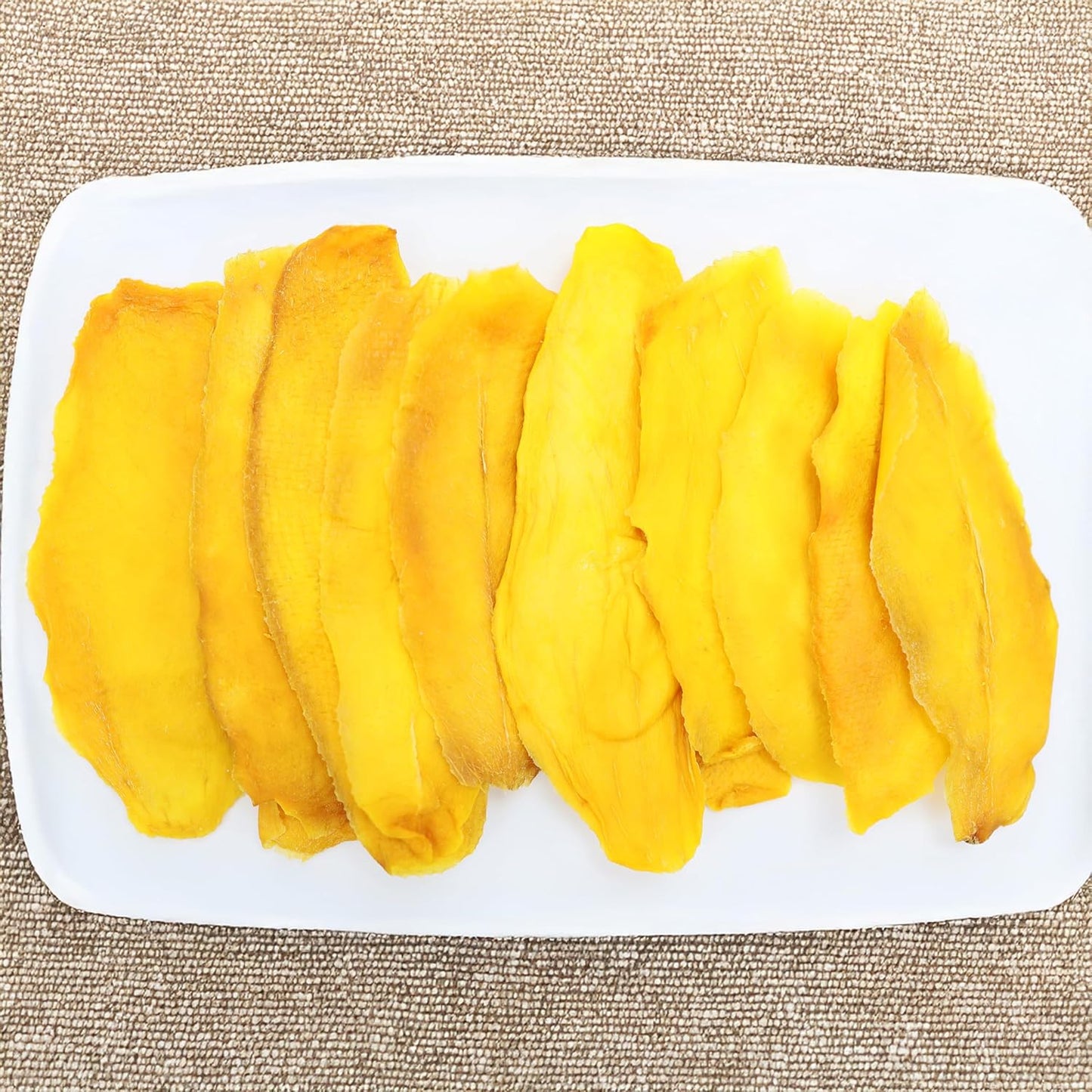 No Sugar Added Dried Mango Slices - 48 Oz Delicious Texture Soft & Juicy No Sugar Added Dried Mango - Naturally Ripened Mangos Dried Fruits - Gluten Free Kosher Non GMO Natural Source of Vitamin C,In Resealable Bag,3 Lbs - Big Mart USA
